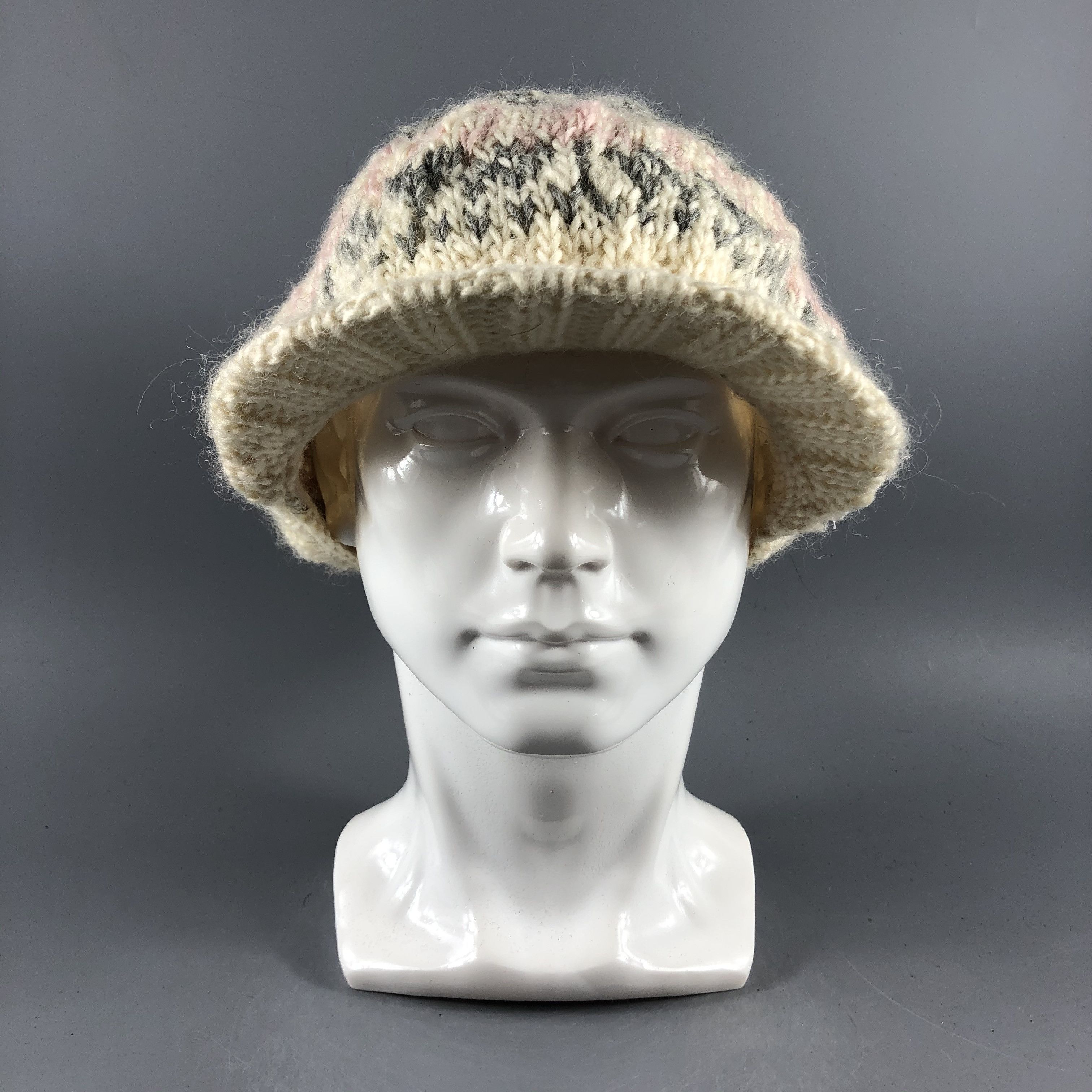 Japanese Brand × Vintage Womens 2oz Visor Beanie Snow Hat Snow Cap -D609 Size ONE SIZE - 6 Thumbnail
