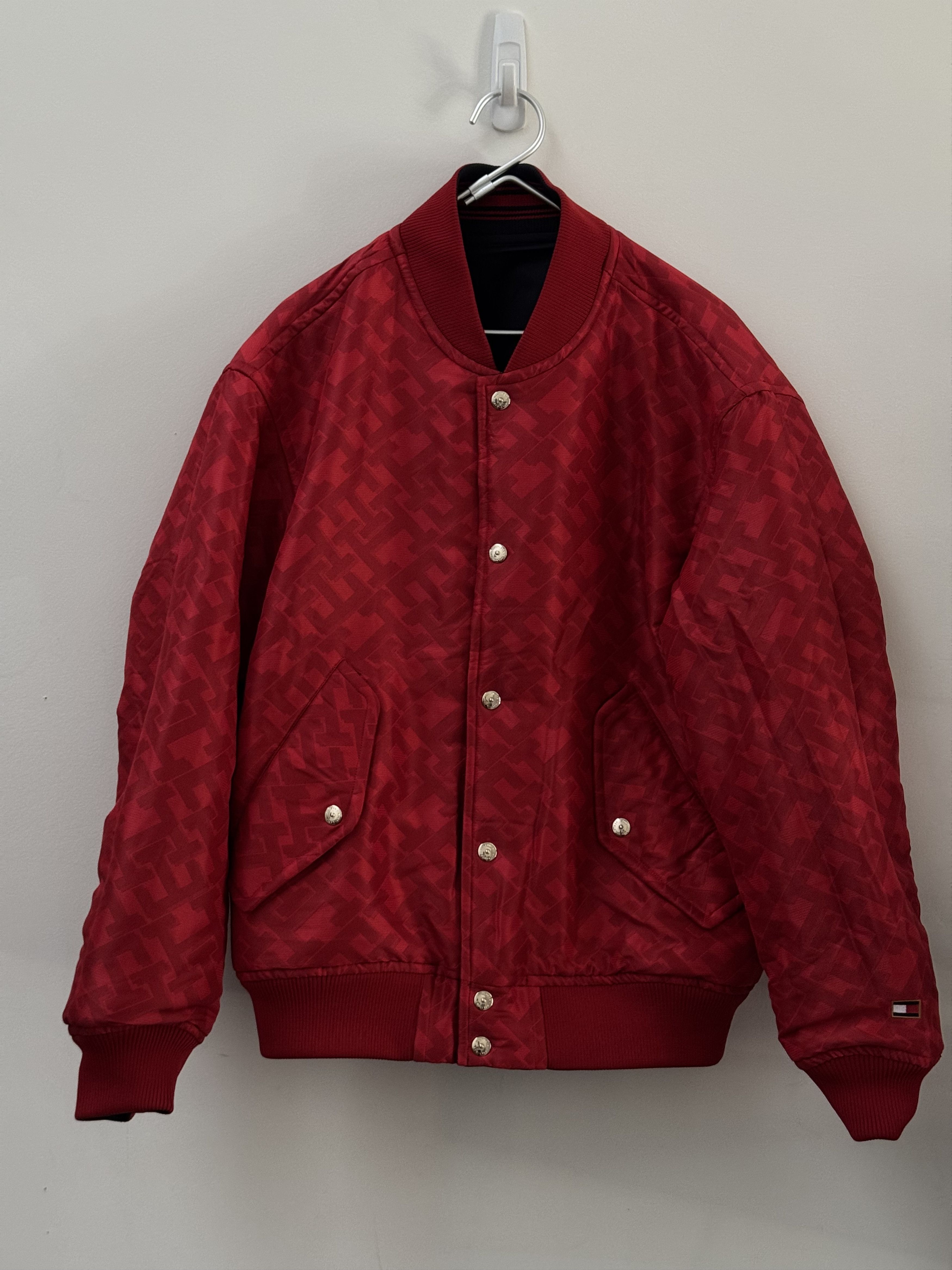 Tommy Hilfiger TOMMY HILFIGER LNY Reversible Bomber Jacket Size US M / EU 48-50 / 2 - 2 Thumbnail