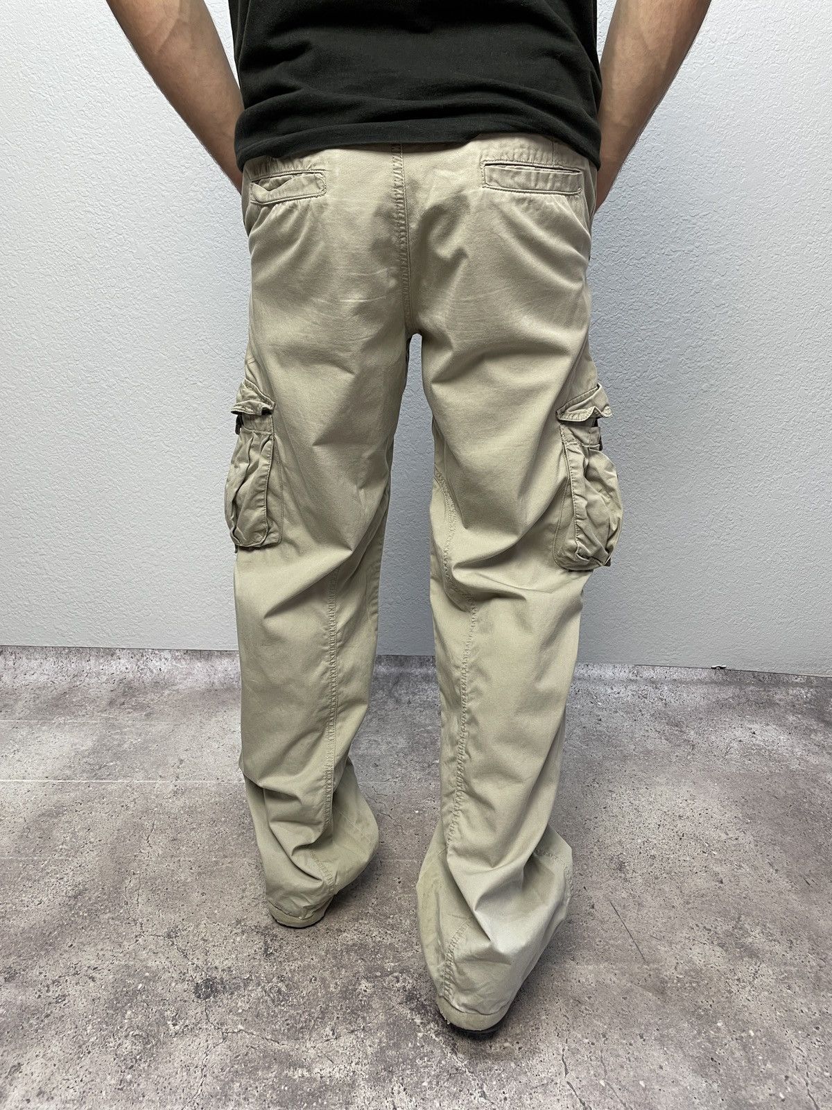 G-Star × Japanese Brand × Vintage Vintage Junya Watanabe Balenciaga Style Bondage Cargo Pants Size US 32 / EU 48 - 4 Thumbnail