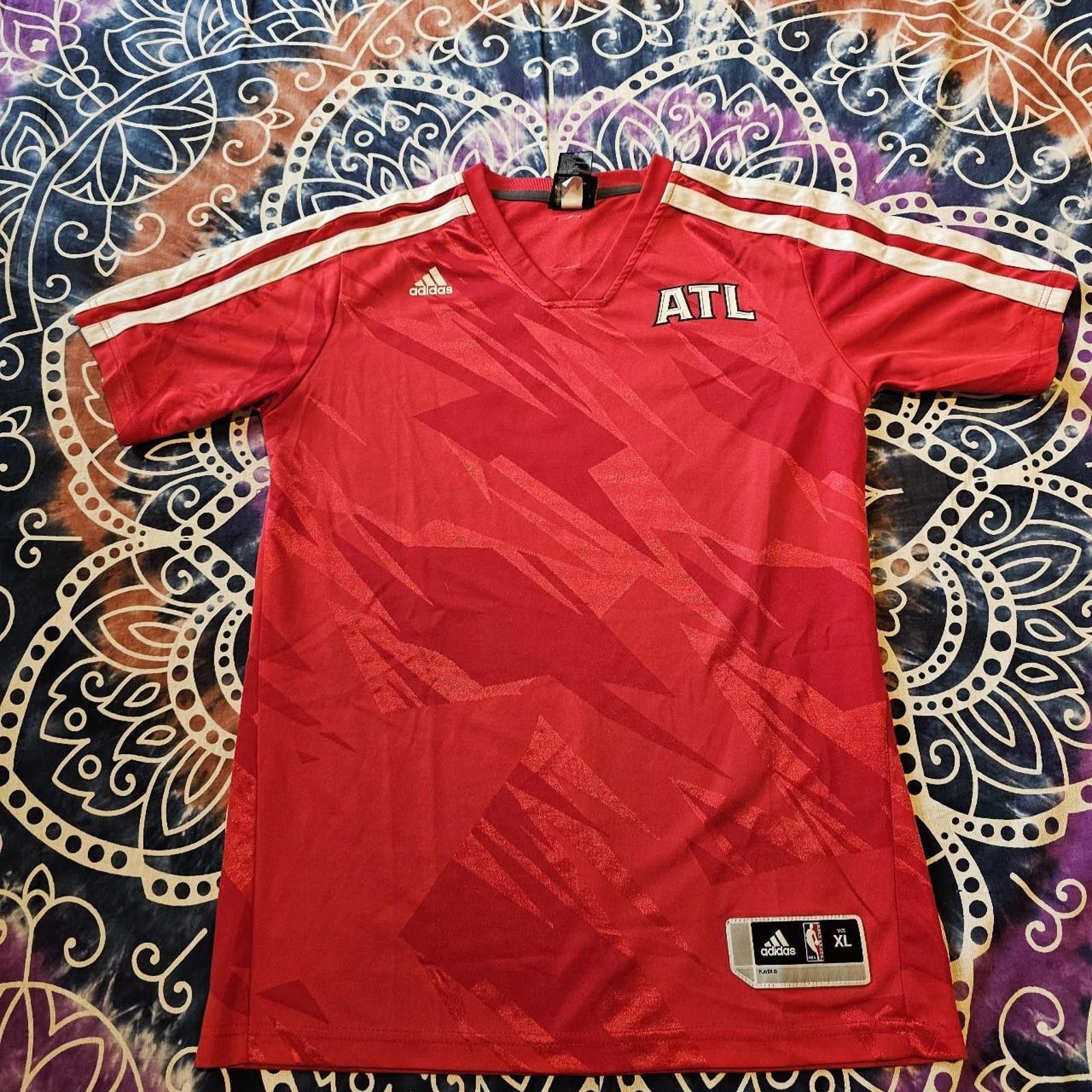 Adidas Adidas NBA #15 Horford Atlanta Hawks Basketball Youth Shirt Size US XL / EU 56 / 4 - 4 Thumbnail