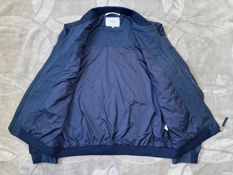 Norse Projects Norse Projects Ryan Crisp Cotton Jacket Bomber Navy XXL Size US XXL / EU 58 / 5 - 3 Thumbnail