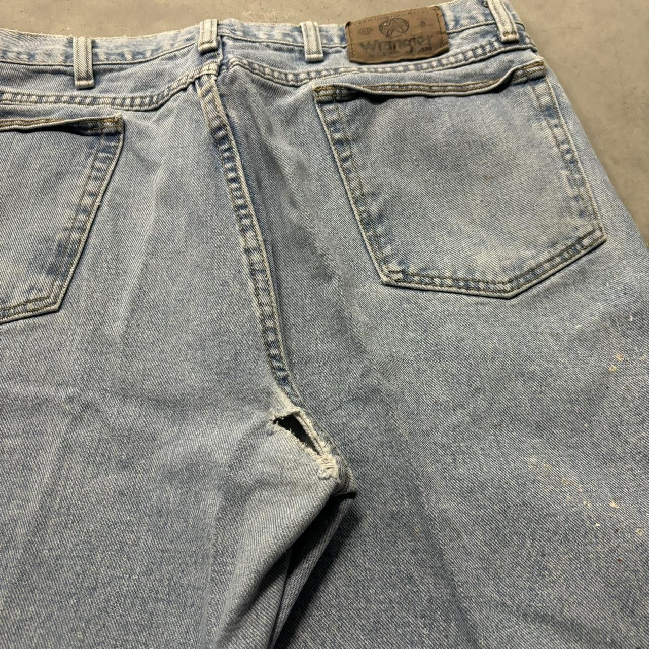 Japanese Brand × Vintage Crazy Vintage Y2K/2000s Light Wash Essential Denim Jeans! Size US 36 / EU 52 - 7 Thumbnail