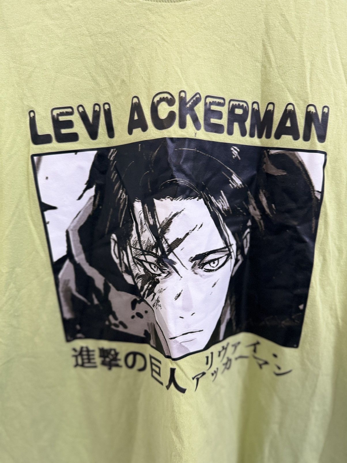 Anime × Japanese Brand Attact On Titan Levi Ackerman Anime Vintage Size US XL / EU 56 / 4 - 3 Thumbnail