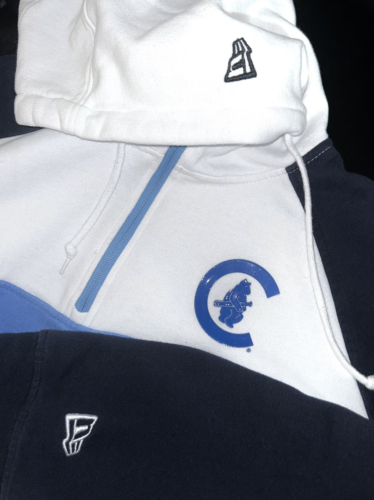 New Era Chicago Cubs Quarter Zip Hoodie Size US L / EU 52-54 / 3 - 4 Thumbnail