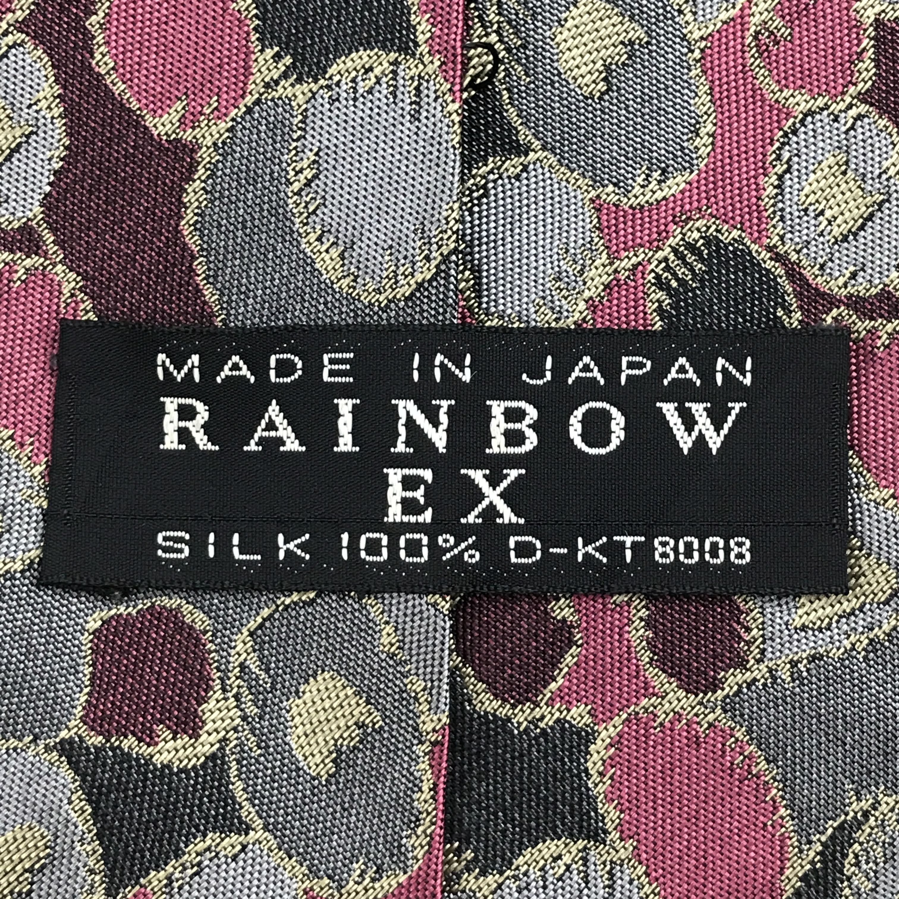Japanese Brand × Rainbow × Vintage Vintage Rainbow Ex Silk Necktie Size ONE SIZE - 6 Thumbnail