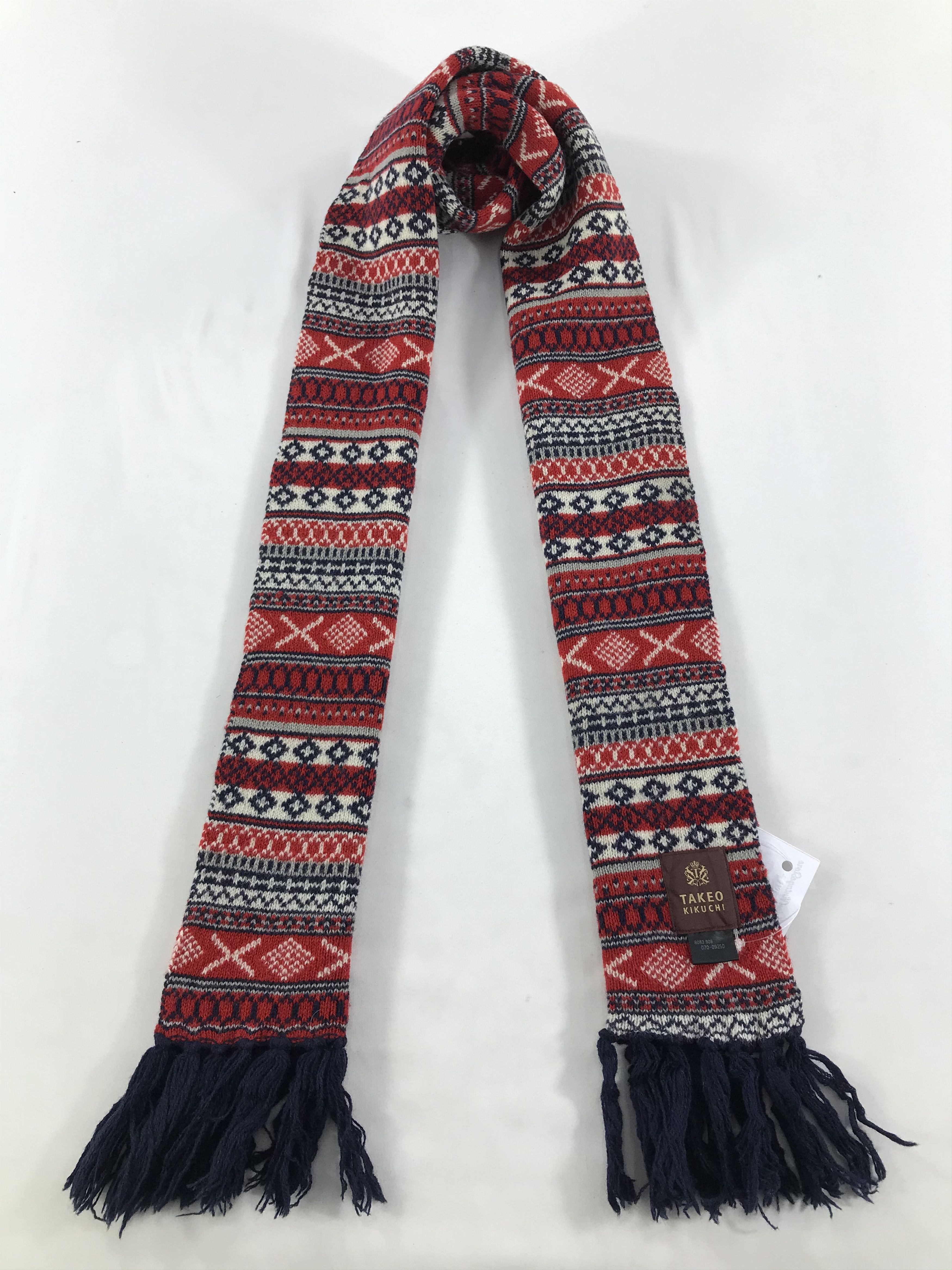 Takeo Kikuchi Vintage Takeo Kikuchi Scarf/Muffler/Neckwear MF1207 Size ONE SIZE - 1 Thumbnail