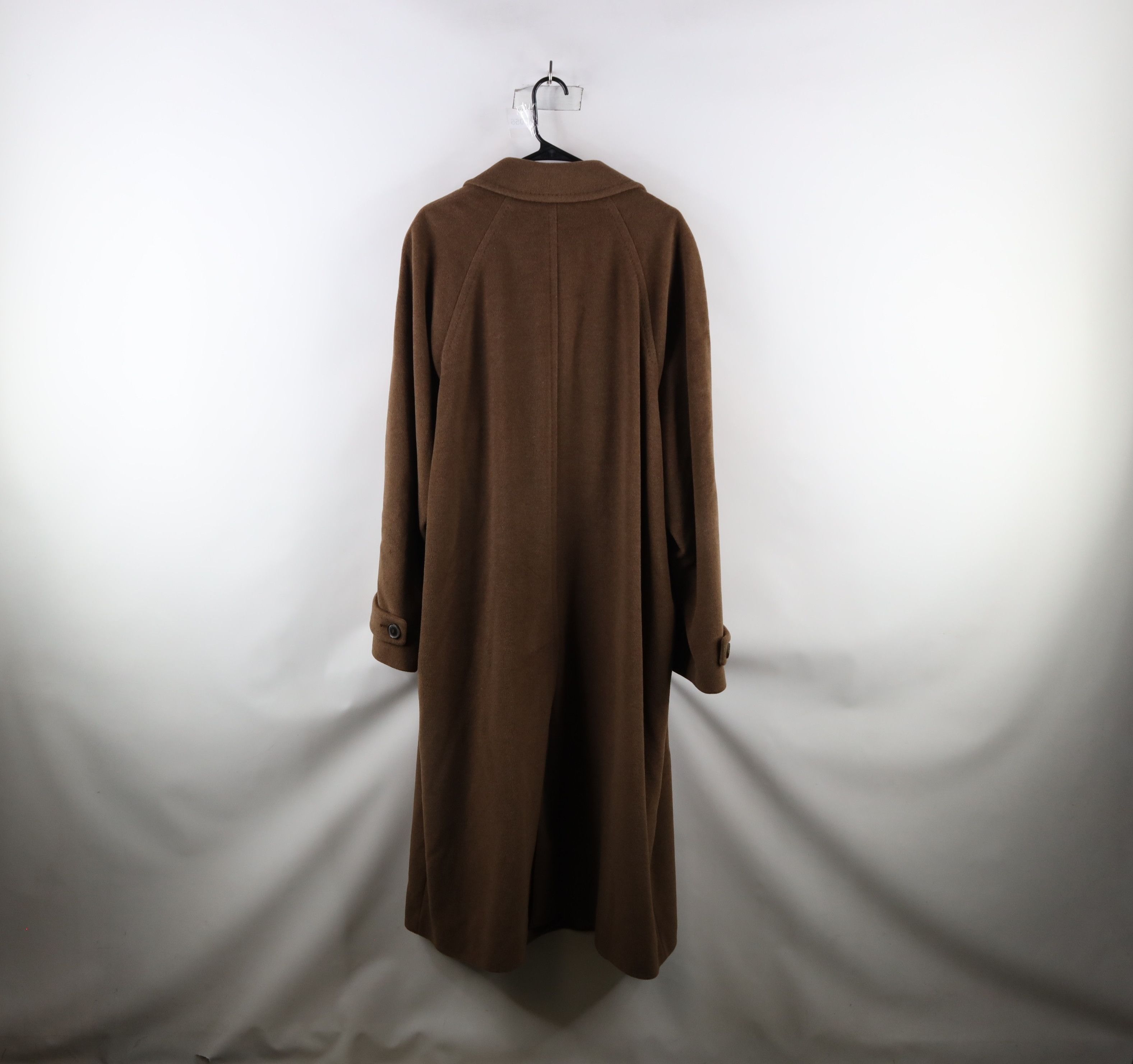 Hugo Boss × Vintage Vintage Hugo Boss Angora Blend Full Length Overcoat Jacket Size US XXL / EU 58 / 5 - 15 Thumbnail