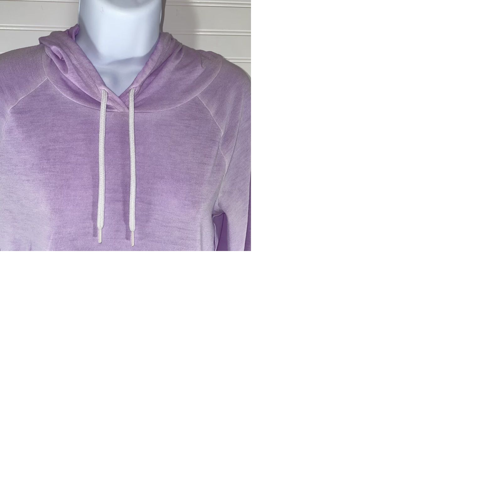 Vintage So Soft So Perfectly Hoodie Women Medium High Low Heather Purple Lightweight Pullover Casual Activewear Size M / US 6-8 / IT 42-44 - 9 Thumbnail