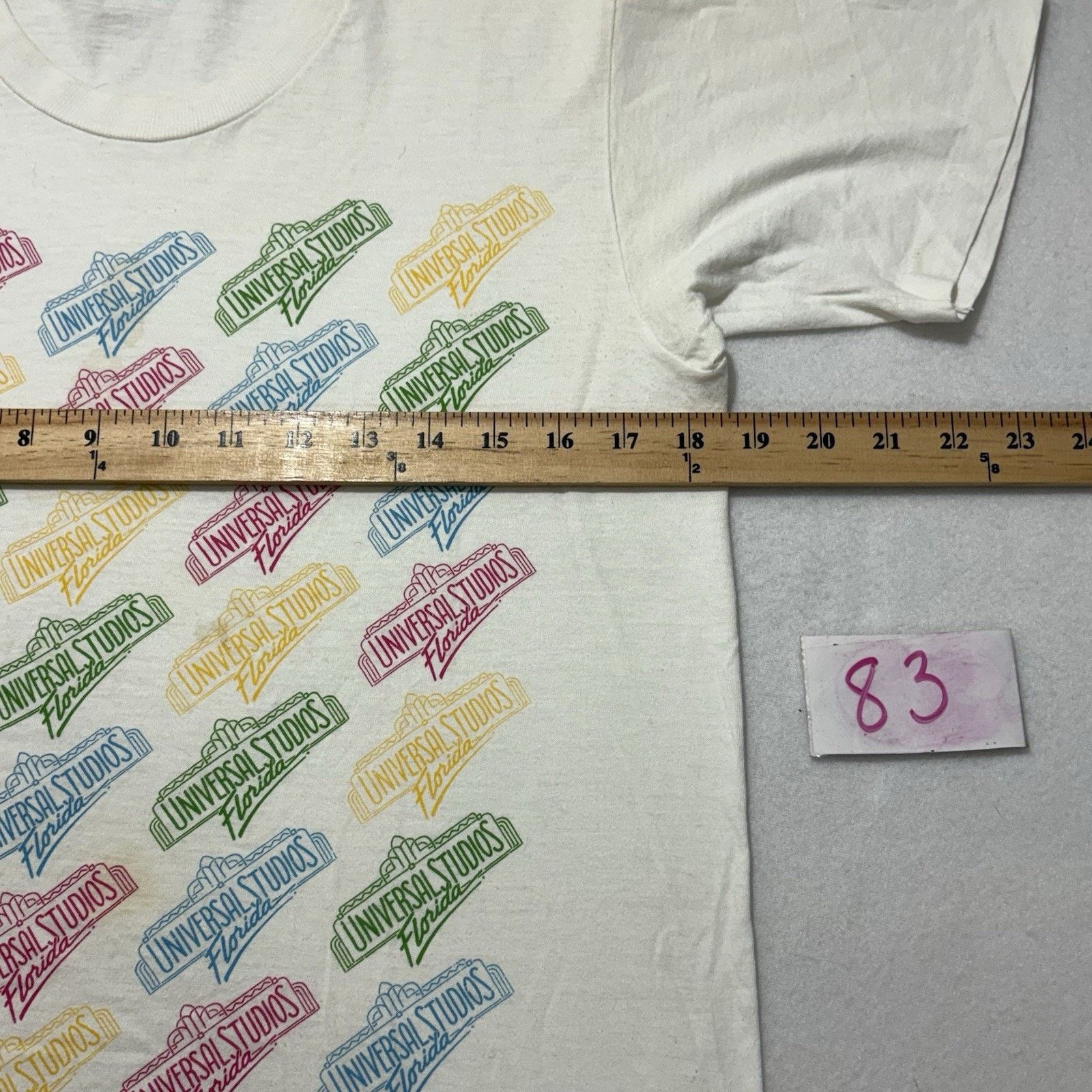 Hanes Vintage 1990 Universal Studios Men’s Small Graphic T Shirt Size US S / EU 44-46 / 1 - 11 Thumbnail