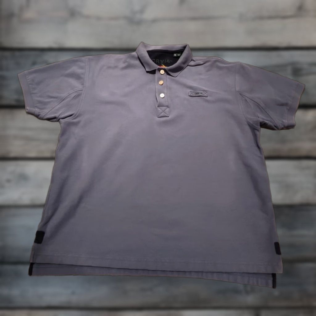 Orvis Orvis Polo Shirt Mens XL Blue Fly Fishing Logo Short Sleeve Activewear Size US XL / EU 56 / 4 - 1 Thumbnail