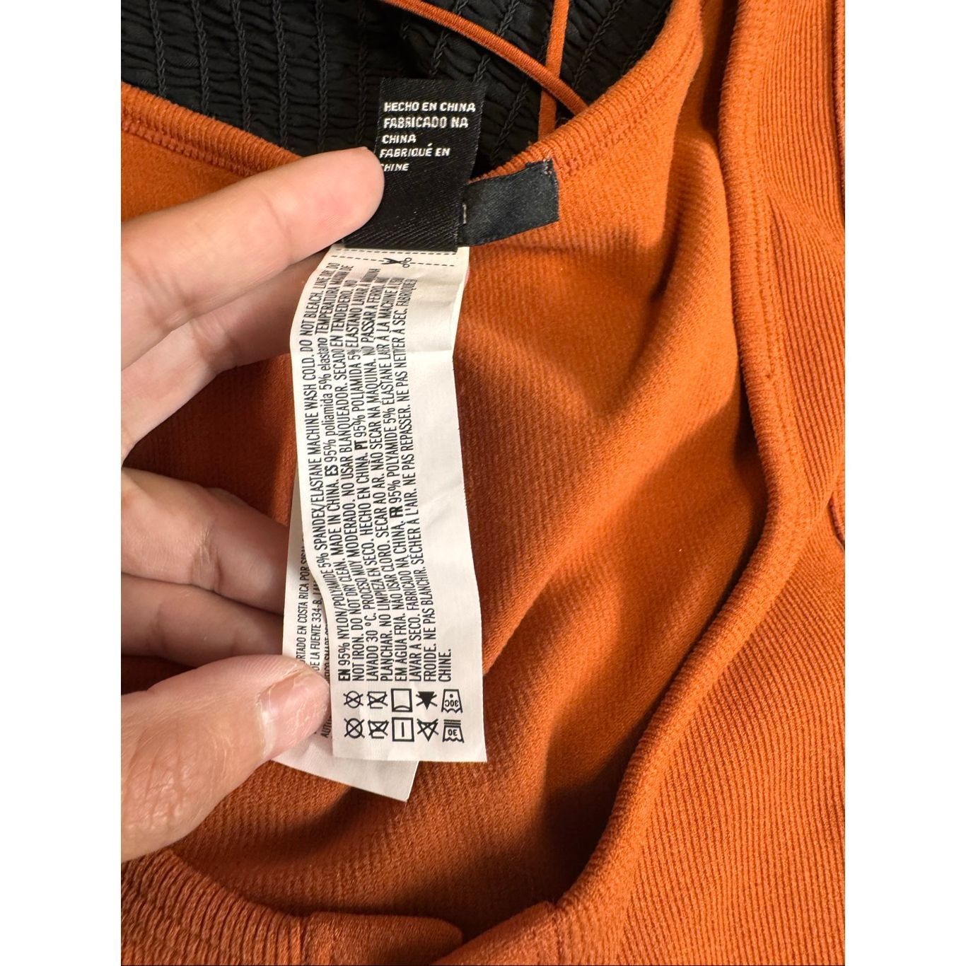 Forever 21 Forever 21 Rust Orange Lace-Up Front Tank Top Women’s Size S Size S / US 4 / IT 40 - 4 Thumbnail