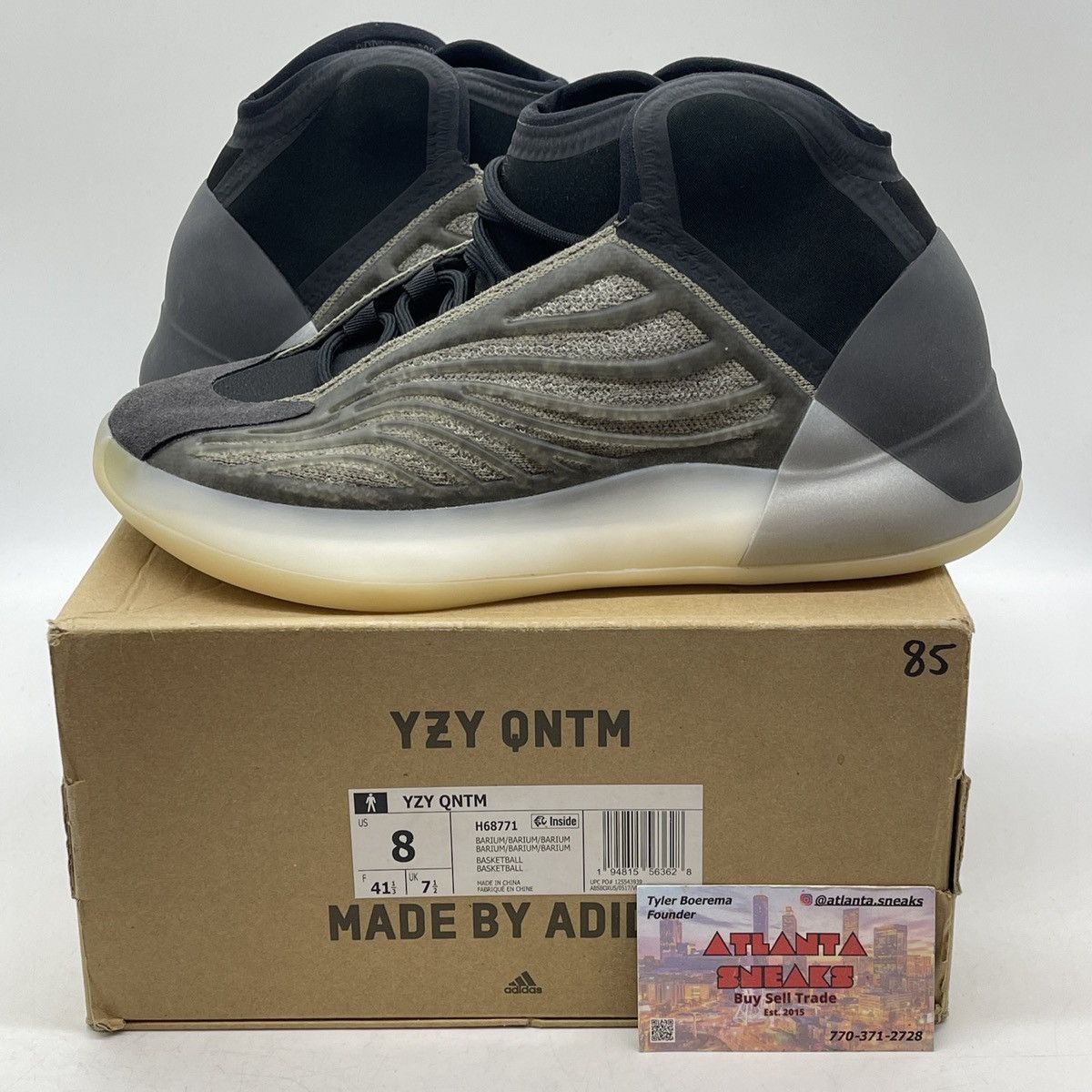 Adidas Yeezy quantum barium Size US 8 / EU 41 - 1 Thumbnail