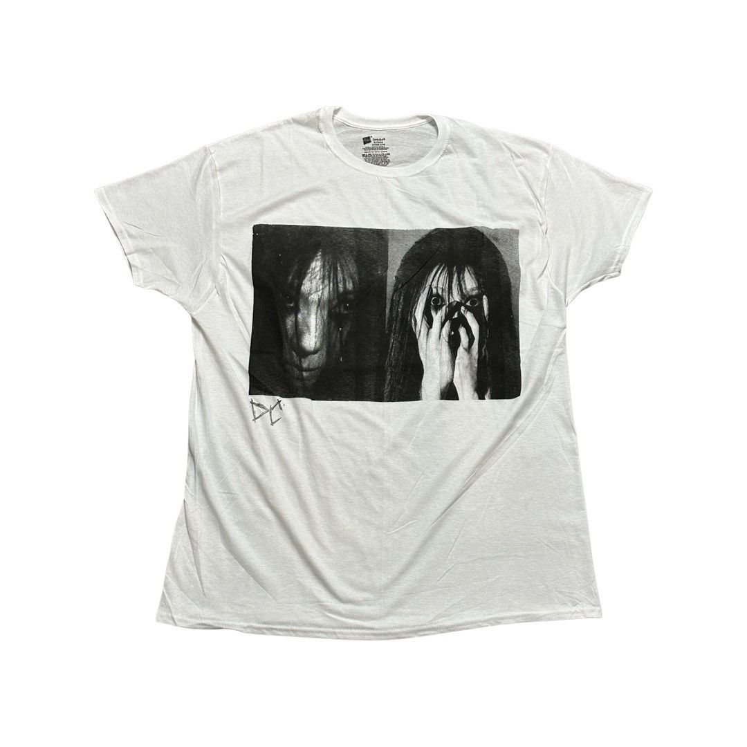 image of Archival Clothing Japanese Horror Demon Graphic Tshirt XL Archive T in White, Men's
