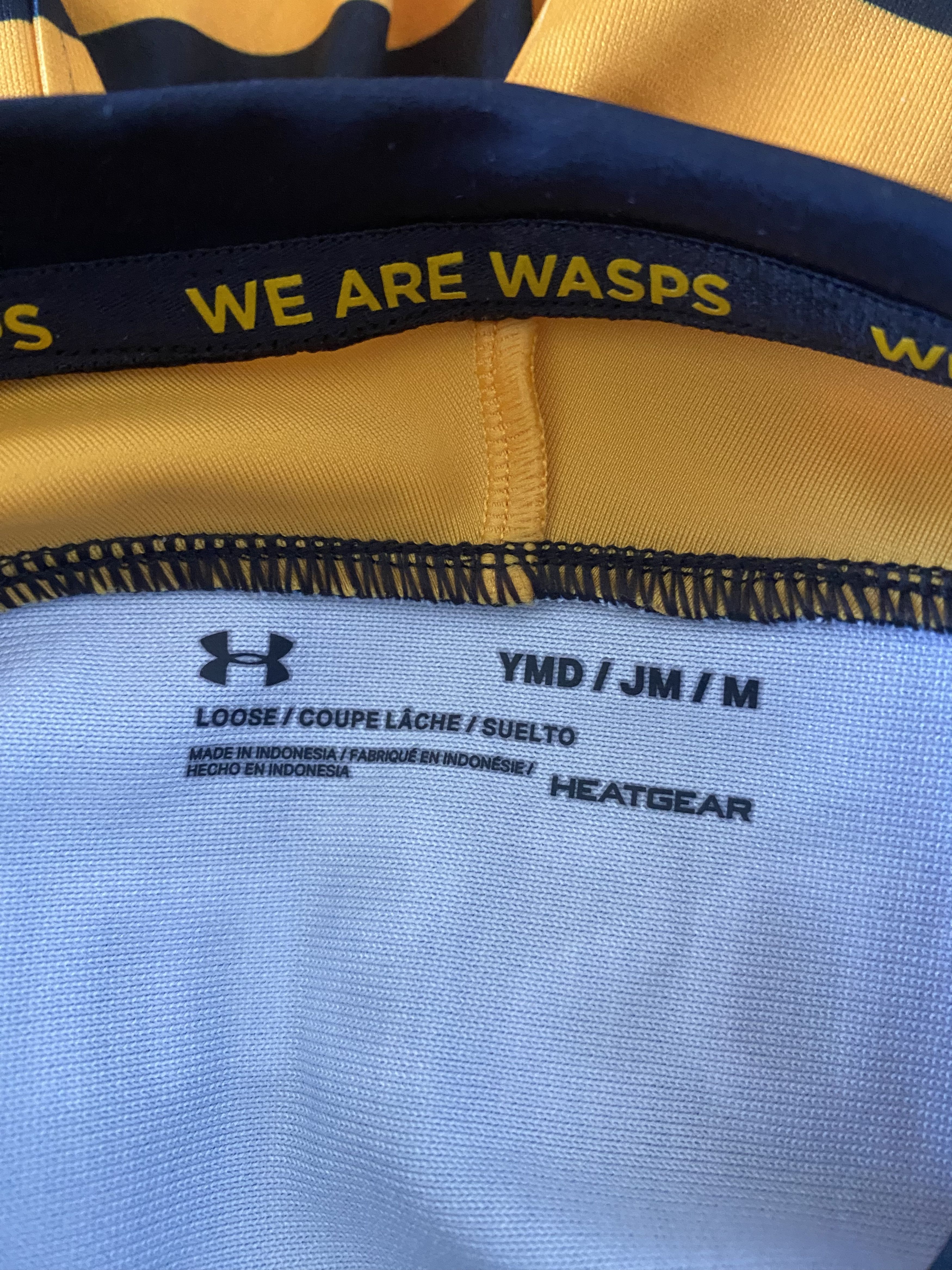 Under Armour Rugby LONDON WASPS 2018 - 2019 - Under Armour - YM - UNIQUE Size US XXS / EU 40 - 9 Thumbnail