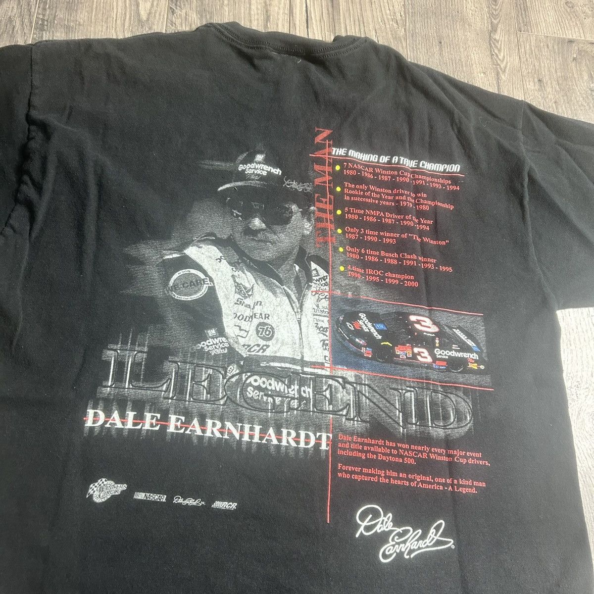 Winners Circle Vintage dale earnhardt legend nascar tee shirt Size US L / EU 52-54 / 3 - 4 Thumbnail