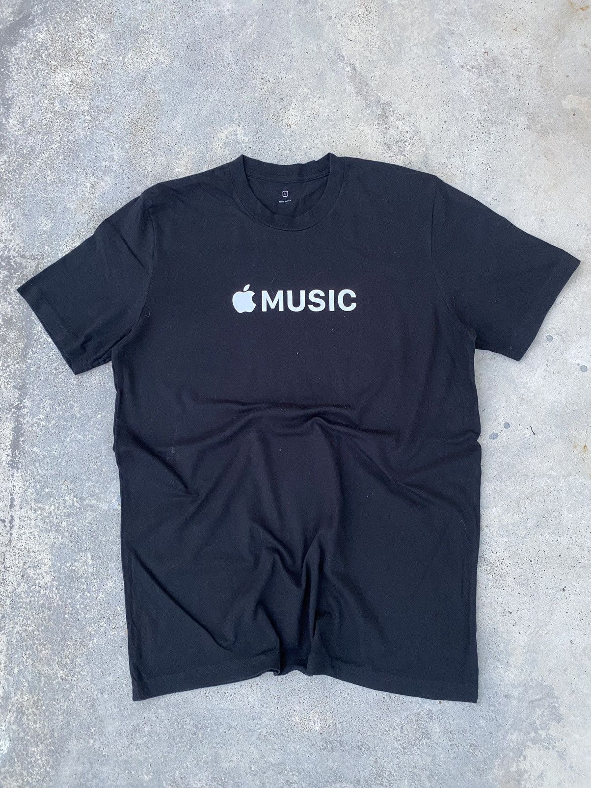 Apple Vintage Apple Music T Shirt Size US L / EU 52-54 / 3 - 1 Thumbnail