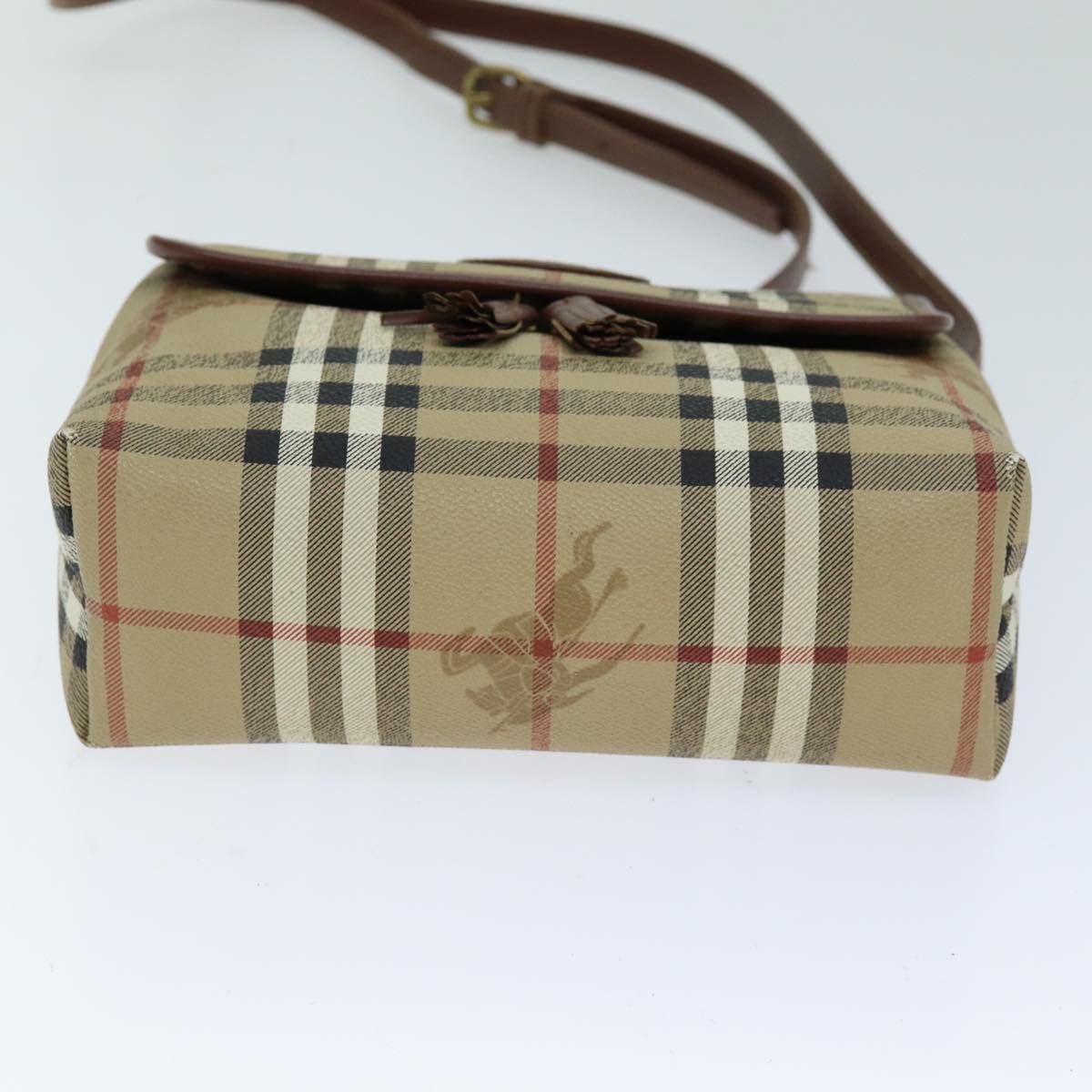 Burberry Burberry Nova Check Shoulder Bag Pvc Leather Size ONE SIZE - 5 Thumbnail