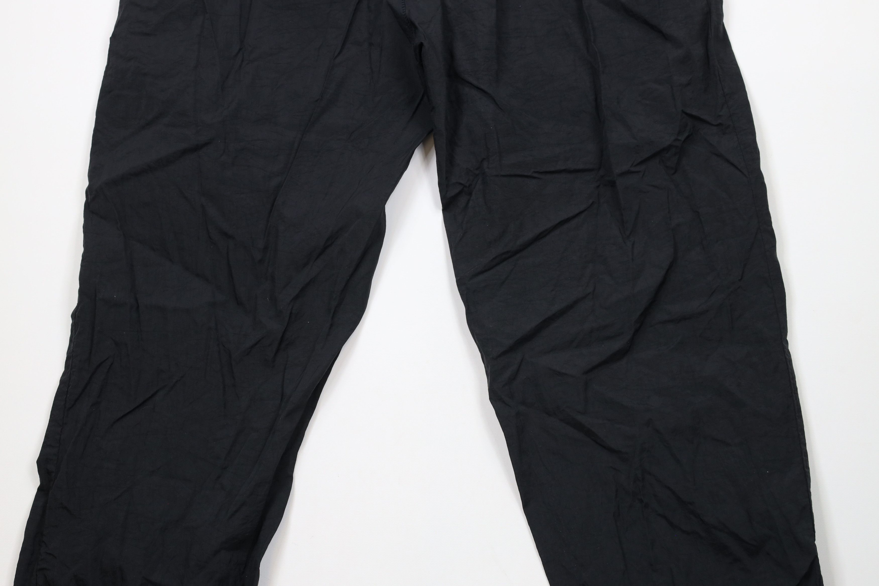 Reebok × Vintage Vintage 90s Reebok Nylon Windbreaker Joggers Pants Black Size US 36 / EU 52 - 13 Thumbnail