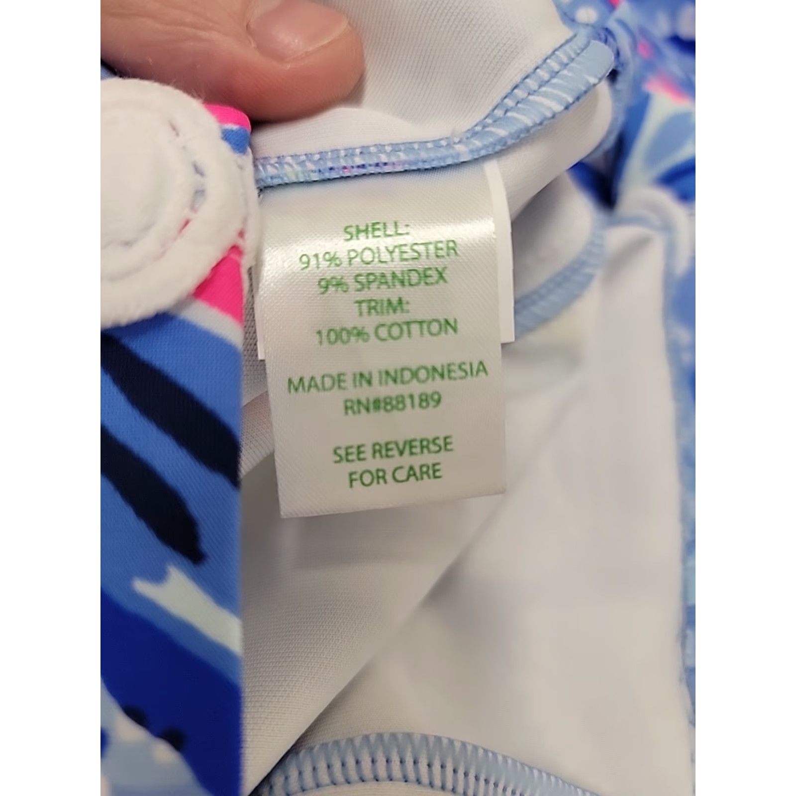 Lilly Pulitzer VINTAGE Lilly Pulitzer Janelle Shift Dress Womens 10 Blue Peri Pinch Pinch Floral Sleeveless Zip Short Spring Summer Women Mens Girls Size L / US 10 / IT 46 - 7 Thumbnail