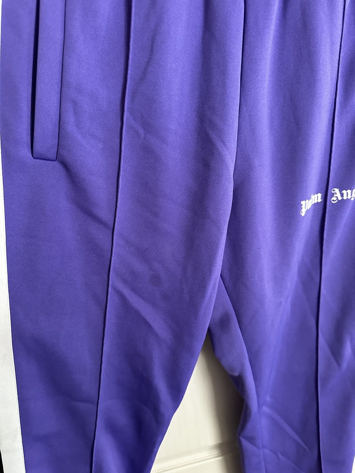 Palm Angels Palm Angels Purple Track Pants Large Size US 34 / EU 50 - 2 Thumbnail