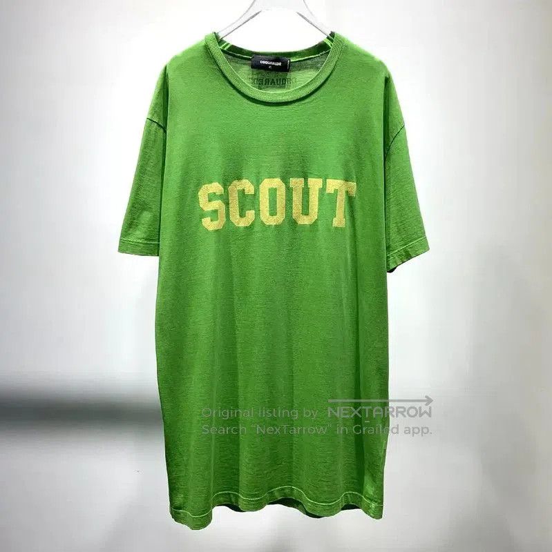 Dsquared2 DSQUARED2 Green Cotton Men's T-Shirt . Size US XL / EU 56 / 4 - 1 Thumbnail