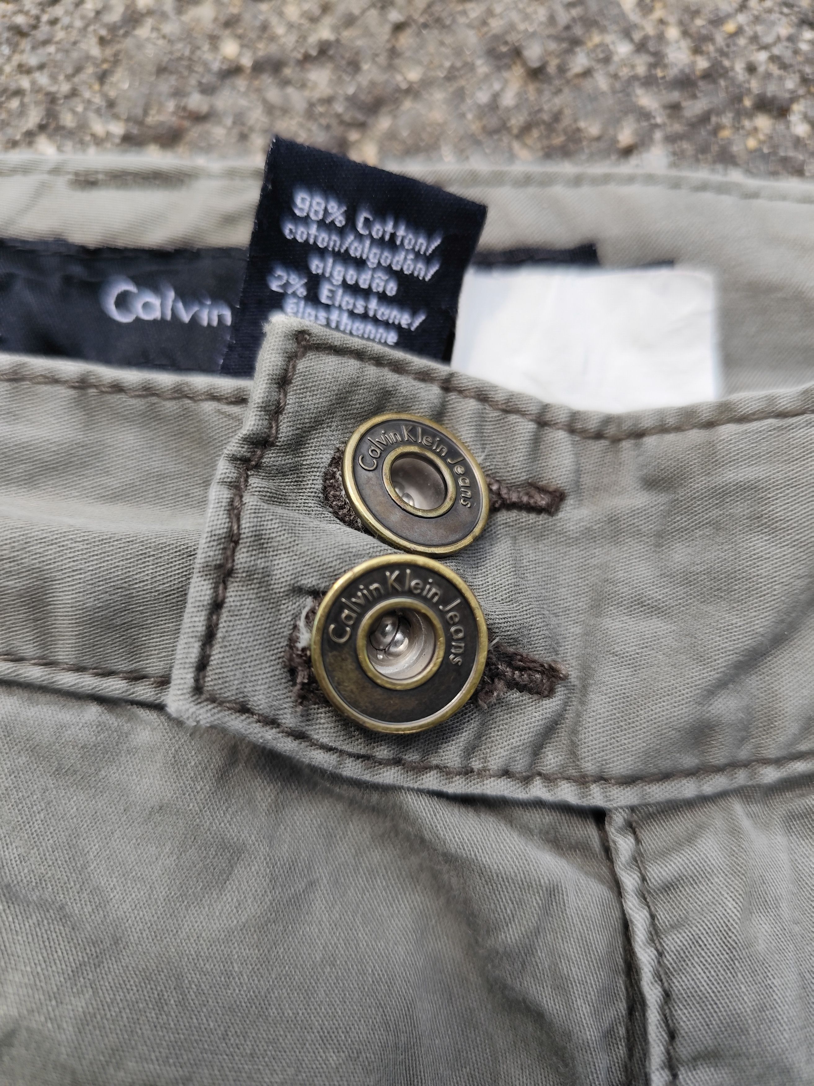 Calvin Klein × Designer × Southpole Vintage Women CalvinKlein Jeans B_J/1124/10 Size 31" - 5 Thumbnail
