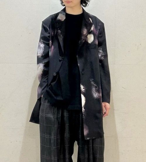 Yohji Yamamoto Pour Homme SS25 Color Scheme Print Silk Jacket Size US L / EU 52-54 / 3 - 2 Thumbnail