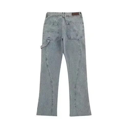 Jean Ankle Zip Flared Denim Jeans Size 25" / US 0 / IT 36 - 4 Thumbnail