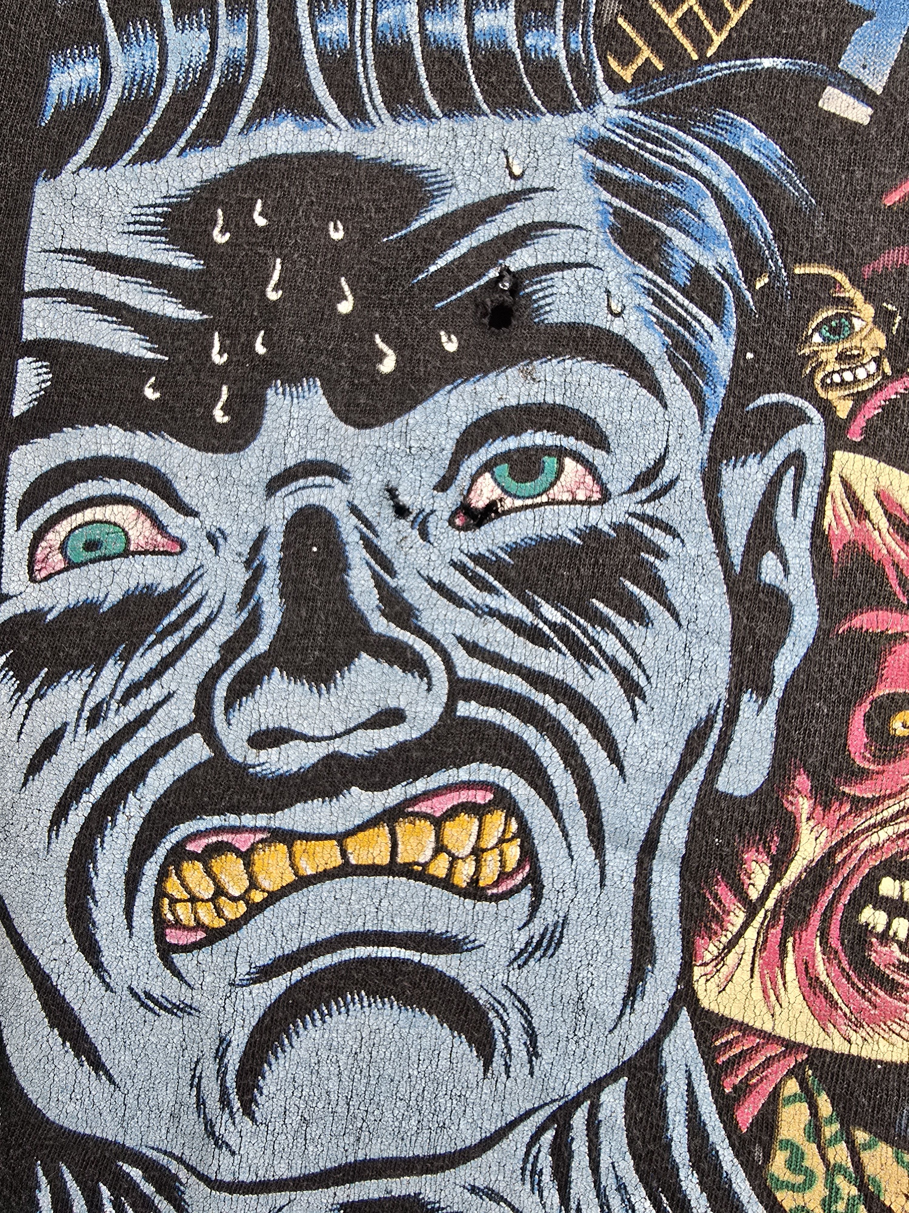 Band Tees × Vintage 1990 Iggy Pop Brick by brick Charles Burns XL 22.5" 28" Size US XL / EU 56 / 4 - 5 Thumbnail