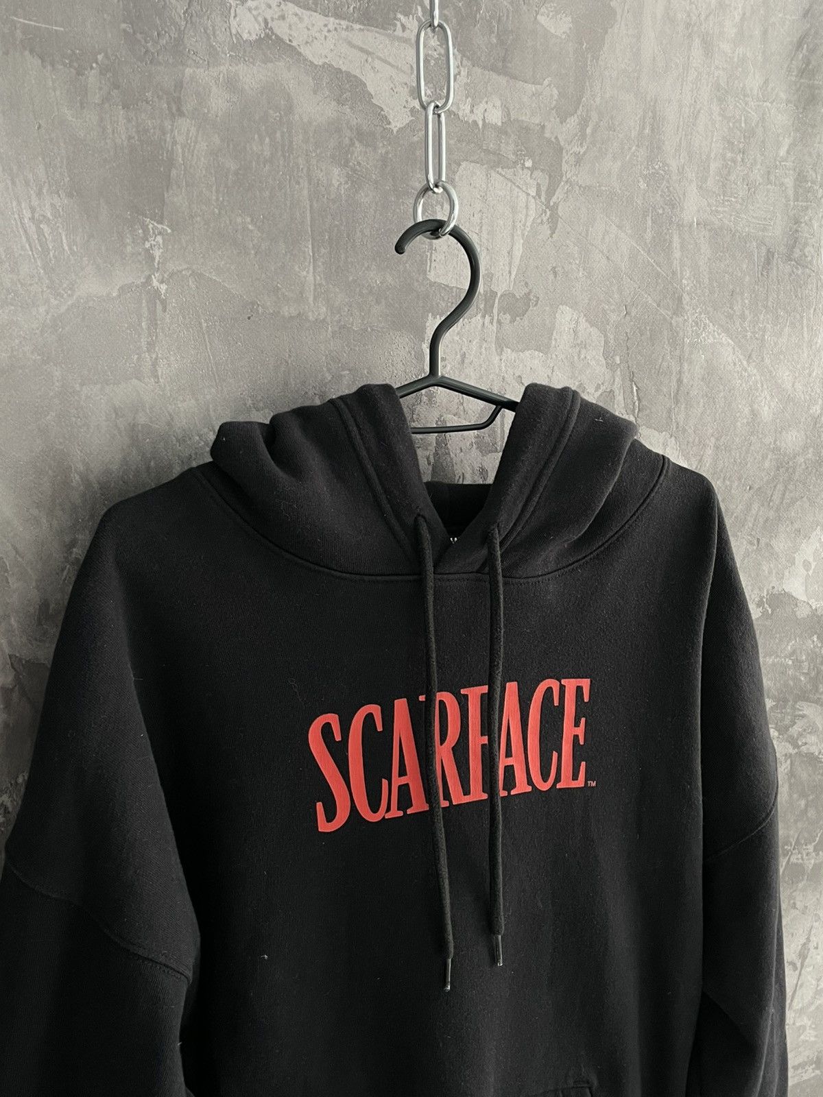 Vintage Vintage Scarface Faded Hoodie Y2K Hype Movie Retro Size US M / EU 48-50 / 2 - 7 Thumbnail