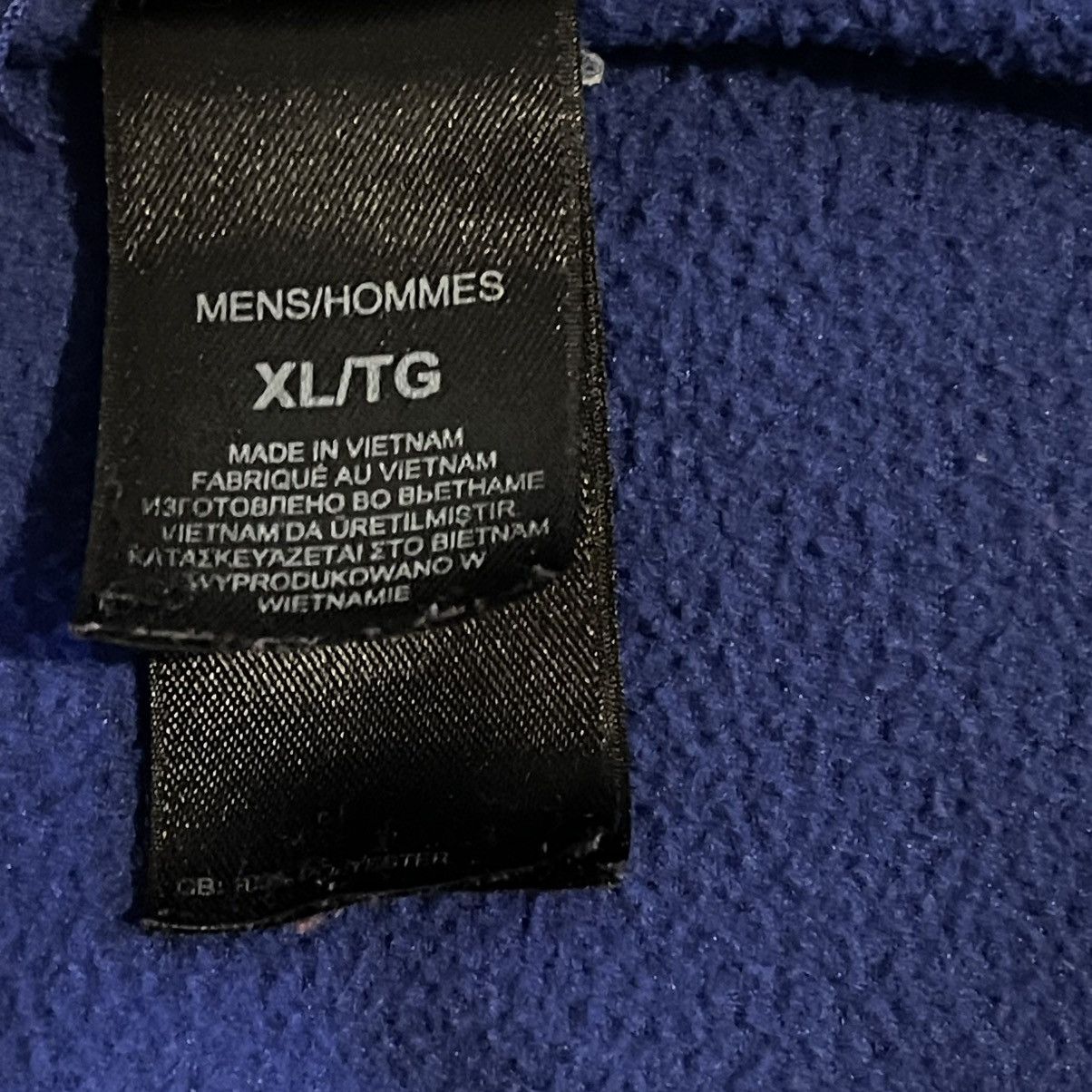 The North Face The North Face Mens XL Blue TKA 100 Fleece 1/4 Zip Jacket Size US XL / EU 56 / 4 - 4 Thumbnail