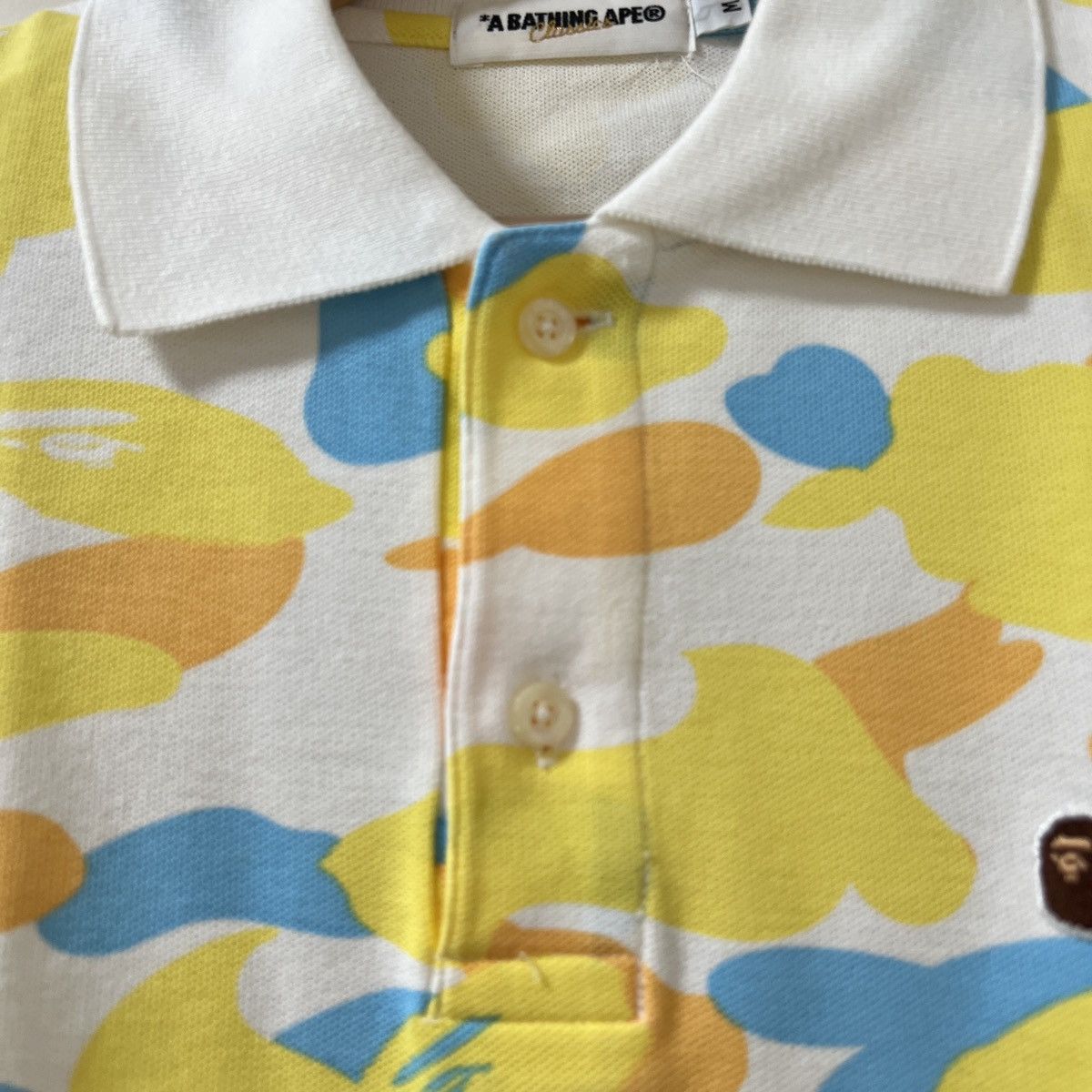 Bape Bape exclusive Camo polo shirt Size US M / EU 48-50 / 2 - 5 Thumbnail