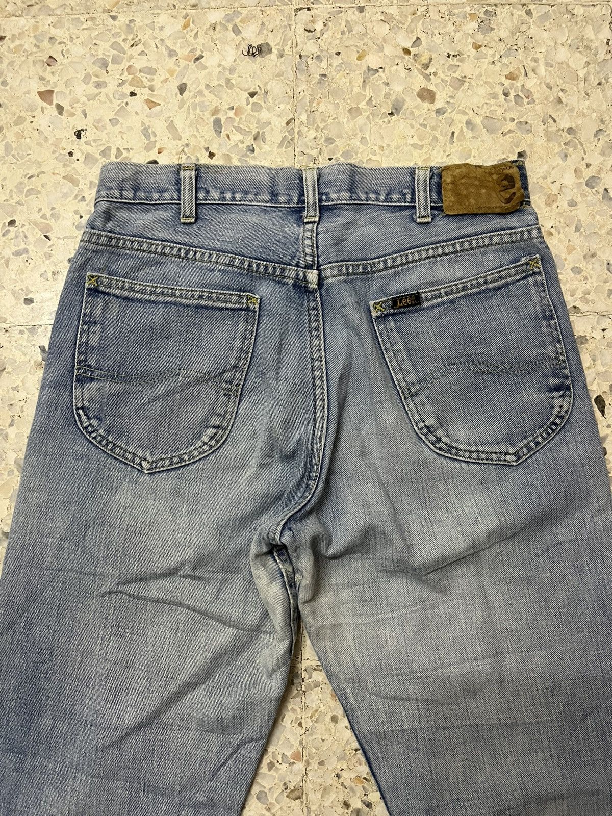 Lee Vintage 70s LEE Rider scovill zipper distressed denim Size US 32 / EU 48 - 9 Thumbnail
