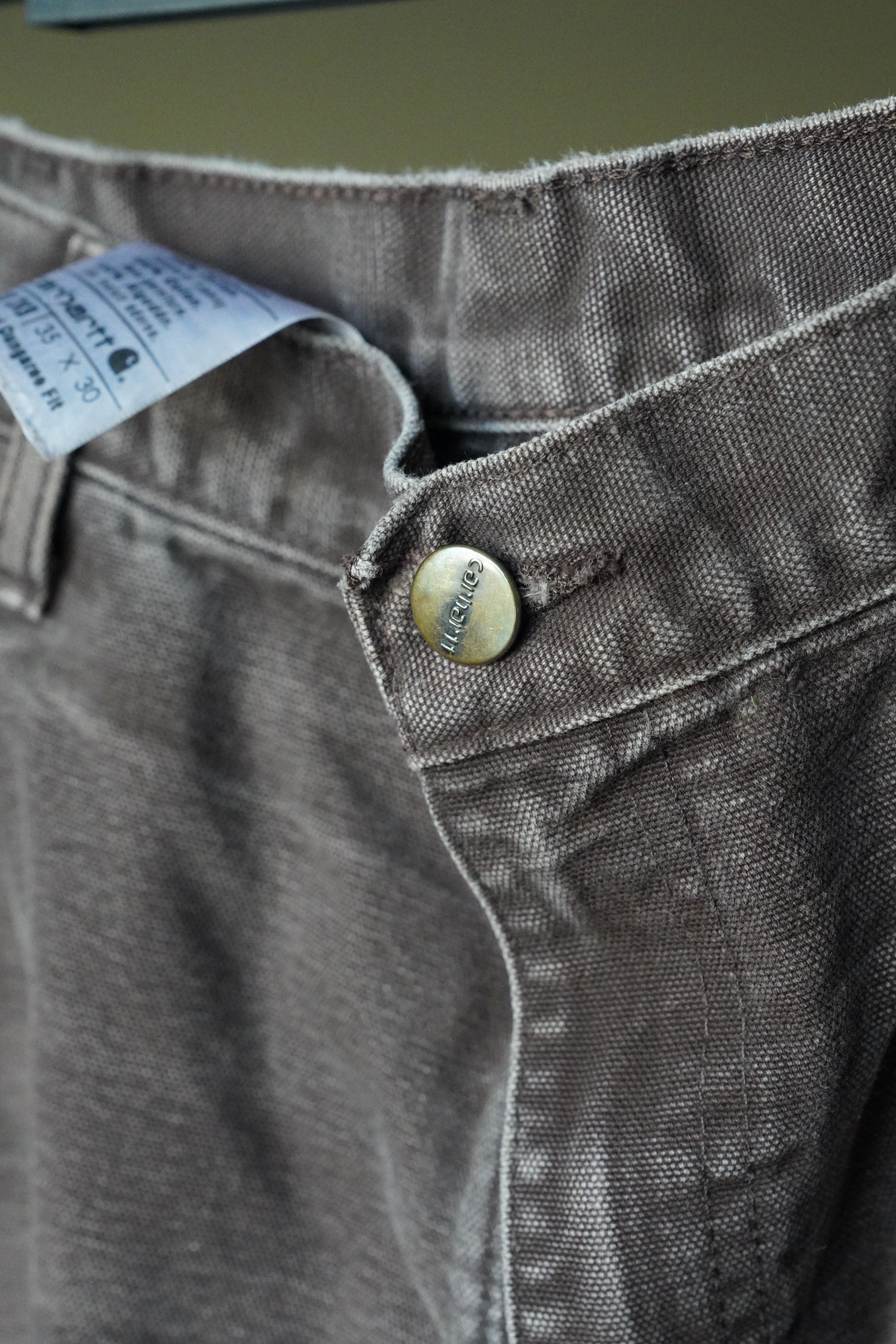 Carhartt carhartt work pant, dungaree fit Size US 30 / EU 46 - 2 Thumbnail