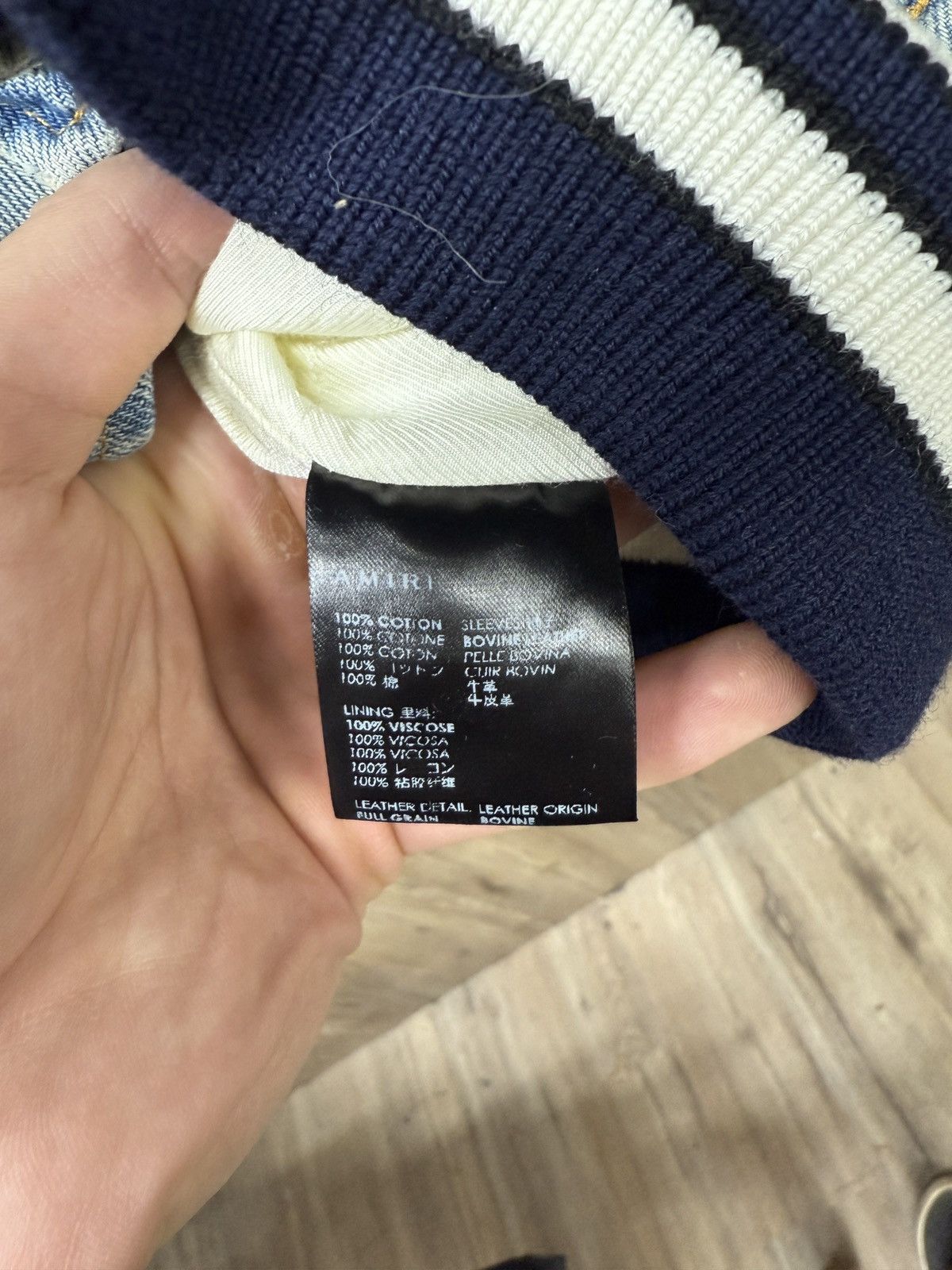 Amiri Mike Amiri Stripes Varsity Jacket Size US M / EU 48-50 / 2 - 8 Thumbnail