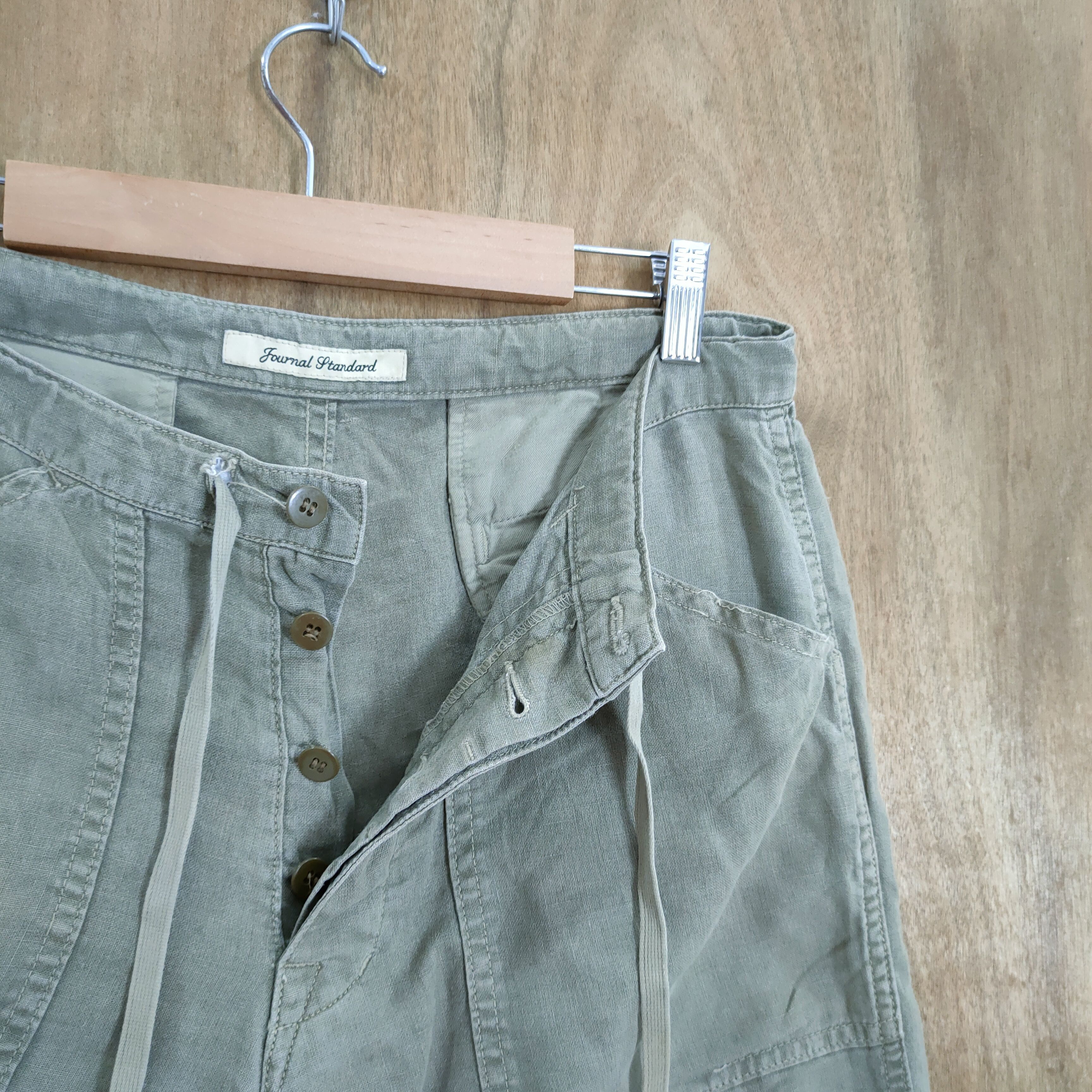 Japanese Brand JOURNAL FADED BUSH PANTS Size US 30 / EU 46 - 10 Thumbnail