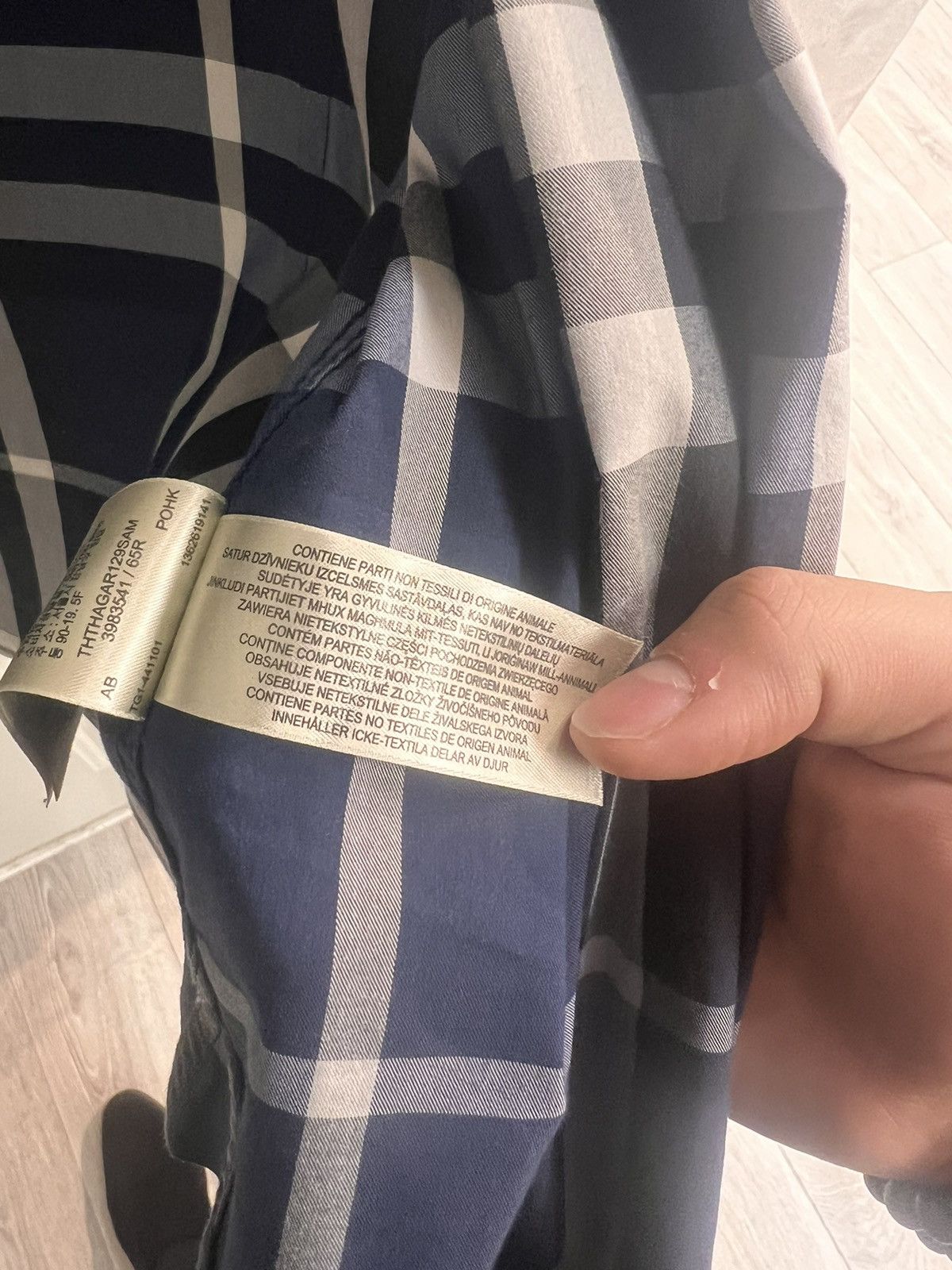 Burberry Long Sleeve Burberry Shirt Size US L / EU 52-54 / 3 - 11 Thumbnail