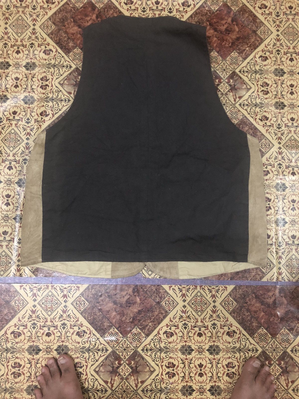 Armani Exchange × Leather Armani Exchange Hybrid Suede Vest Size US M / EU 48-50 / 2 - 2 Thumbnail