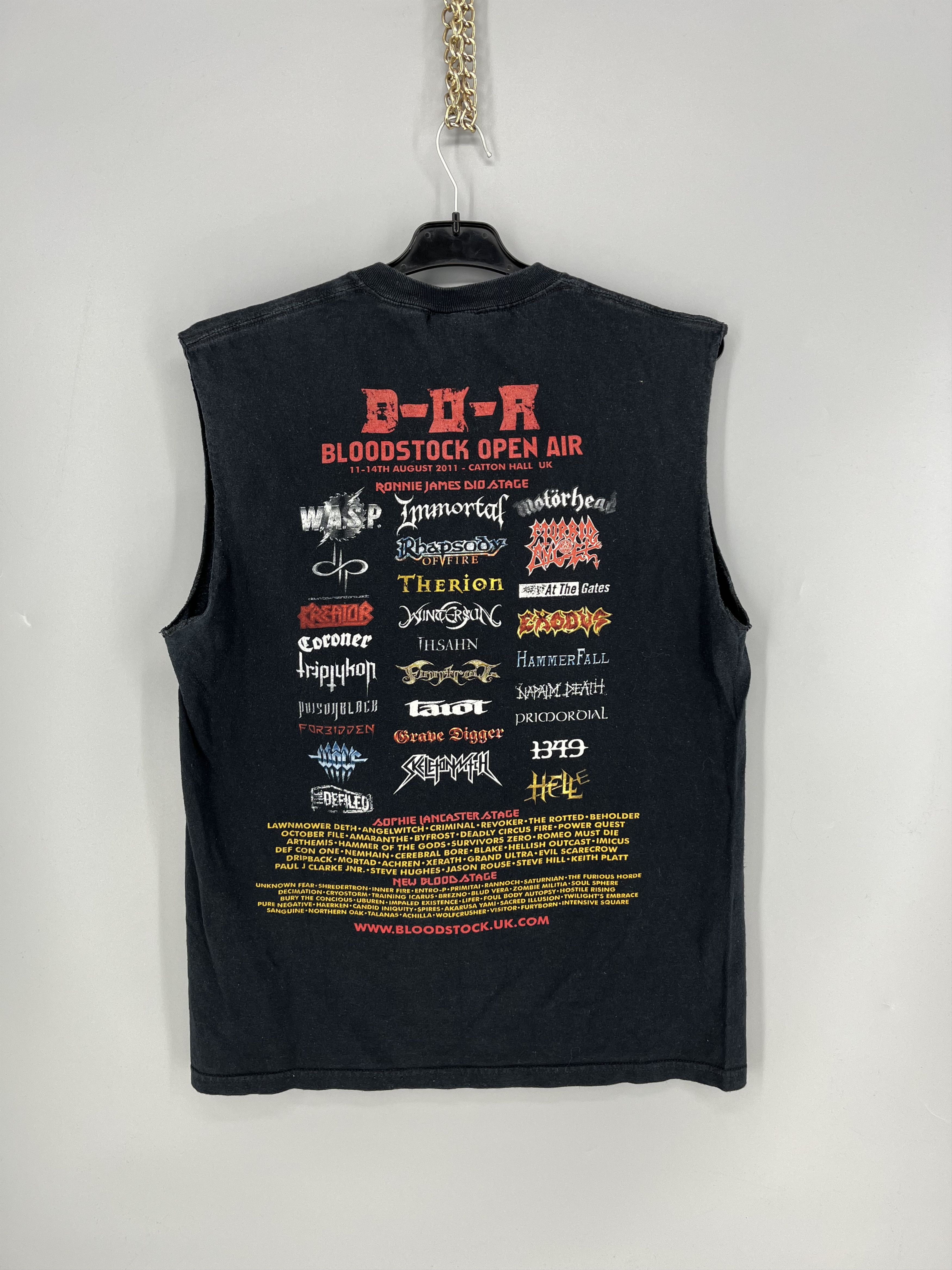 Band Tees DOA Dead On Arrival 2011 Bloodstock Metal Music Top T Shirt Size US M / EU 48-50 / 2 - 8 Thumbnail
