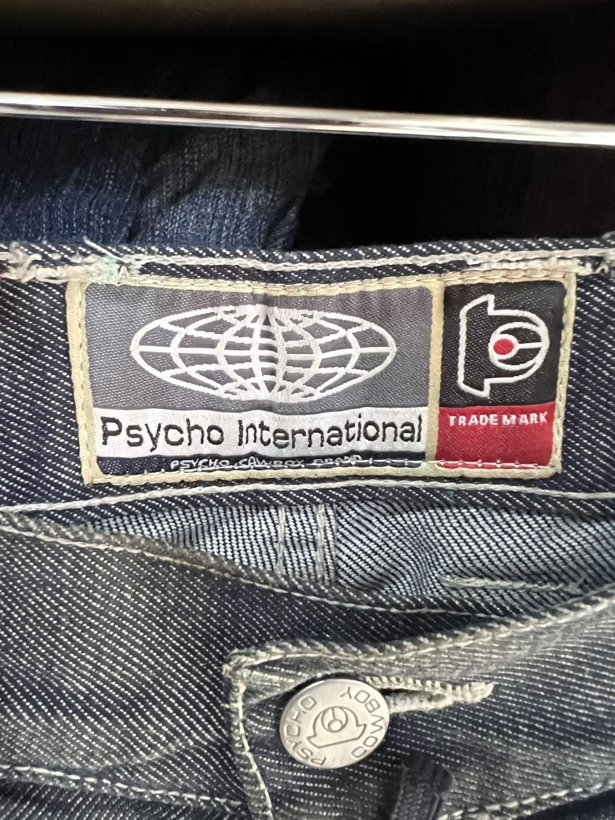 Other 🔥Made in Italy Psycho Cowboy Distressed Baggy Denim Size US 34 / EU 50 - 16 Thumbnail