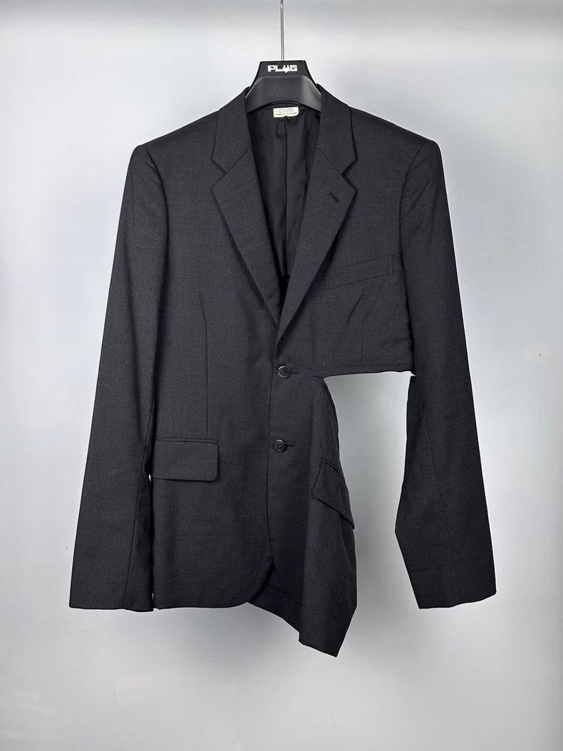 Comme des Garcons Comme des Gargons CDG Distressed Blazer Size US S / EU 44-46 / 1 - 1 Thumbnail