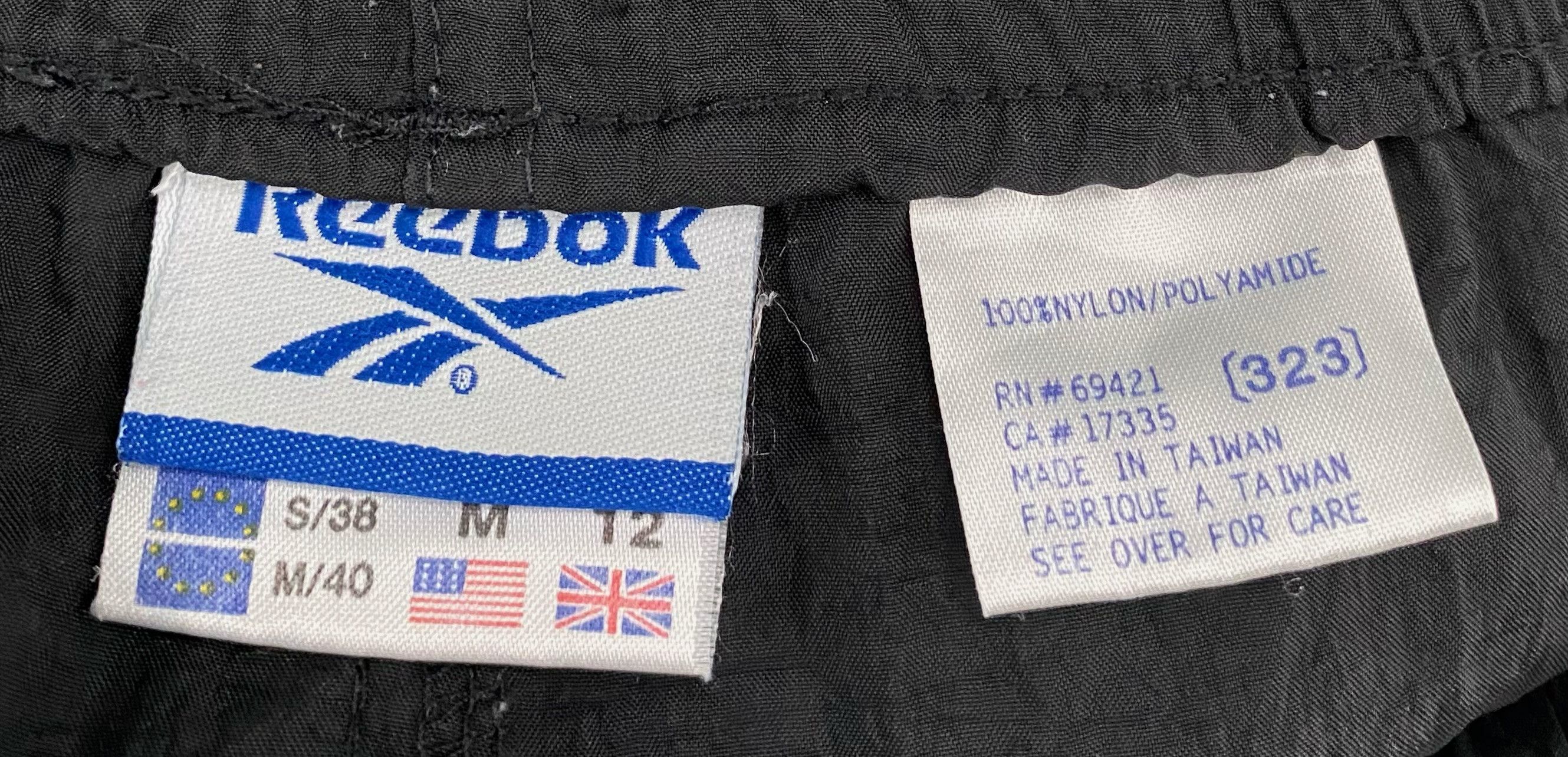 Reebok 90’s Reebok Embroidered Windbreaker Shorts W/Pockets Medium Size US 33 - 4 Thumbnail