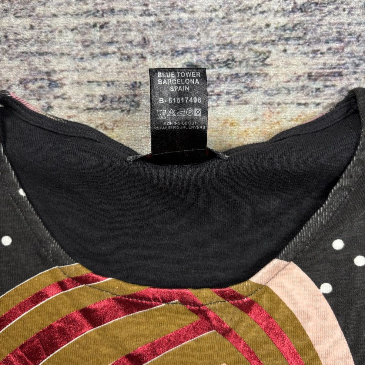 Custo Barcelona 2000s Custo Barcelona - It Girl Printed Face Top Size M / US 6-8 / IT 42-44 - 8 Thumbnail