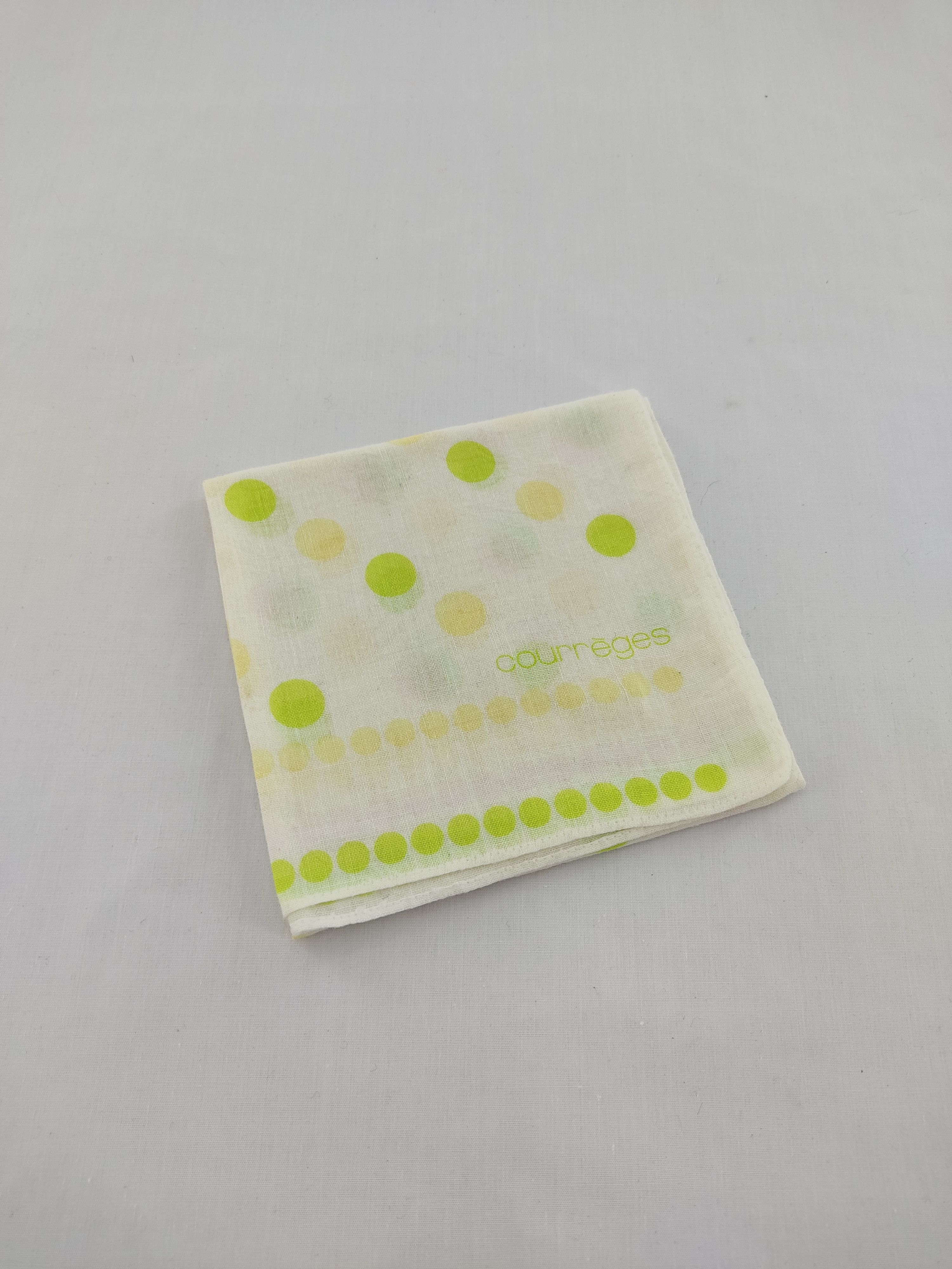 Courreges × Vintage Vintage Courreges Handkerchief / Neckwear / Bandana Size ONE SIZE - 2 Thumbnail