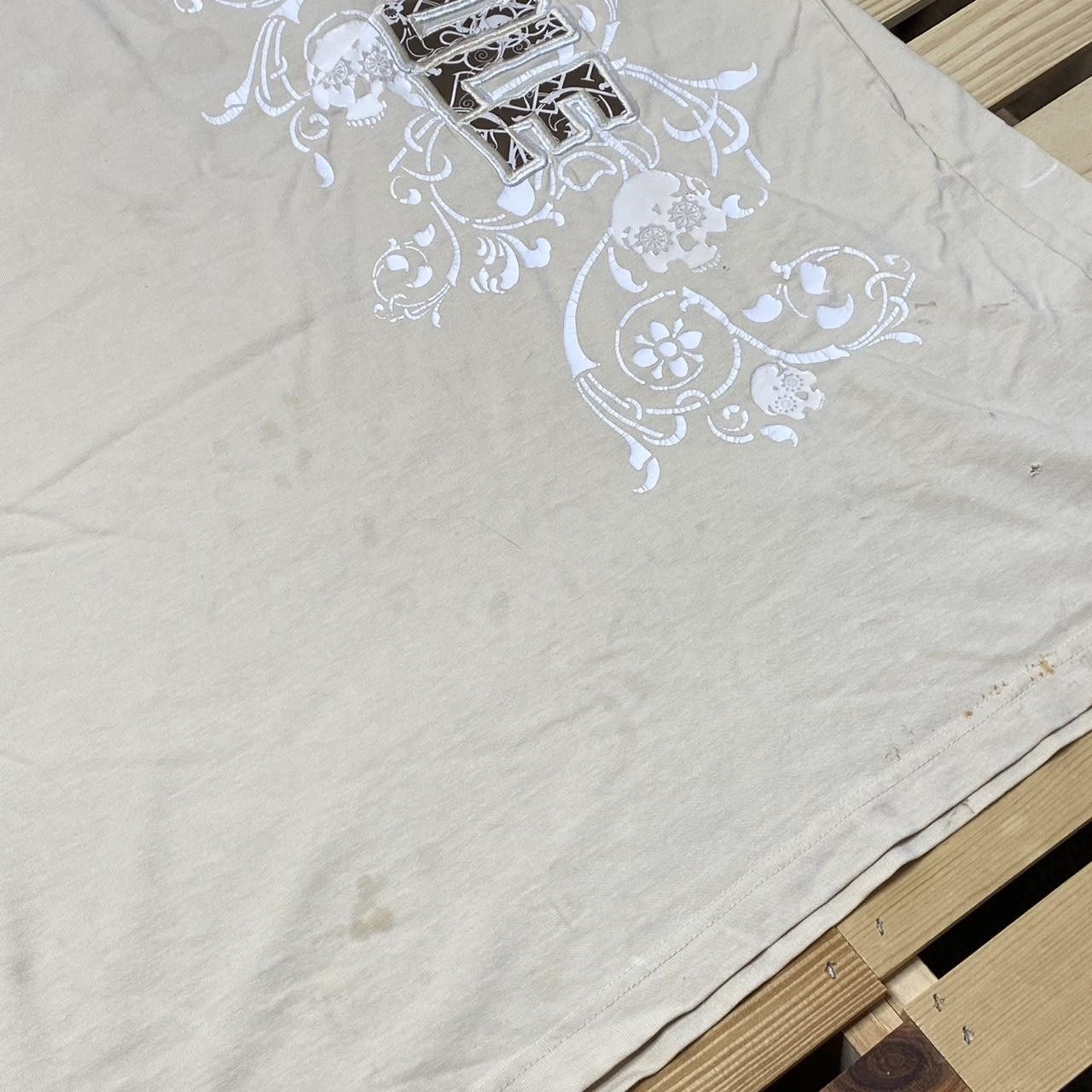 Southpole Southpole Beige Y2K Skulls Hip Hop Tee Size Large Size US L / EU 52-54 / 3 - 3 Thumbnail