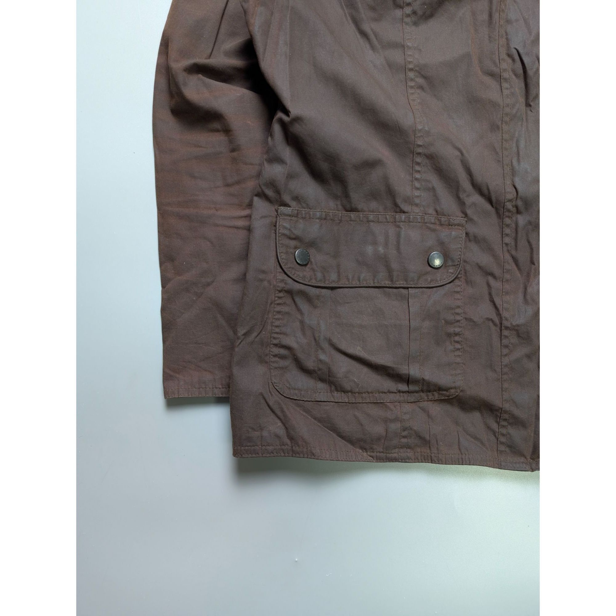 Barbour Barbour Flyweight Wax Utility Waxed Jacket (Y1095) Size XL / US 12-14 / IT 48-50 - 2 Thumbnail