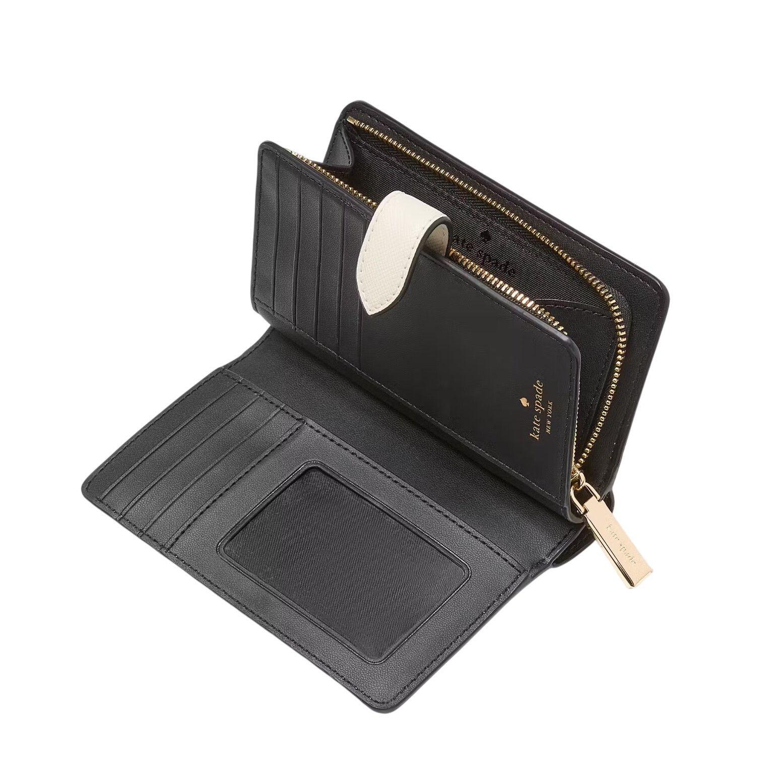 Kate Spade Kate Spade Madison Puffy Heart Medium Bifold Wallet Size ONE SIZE - 5 Thumbnail