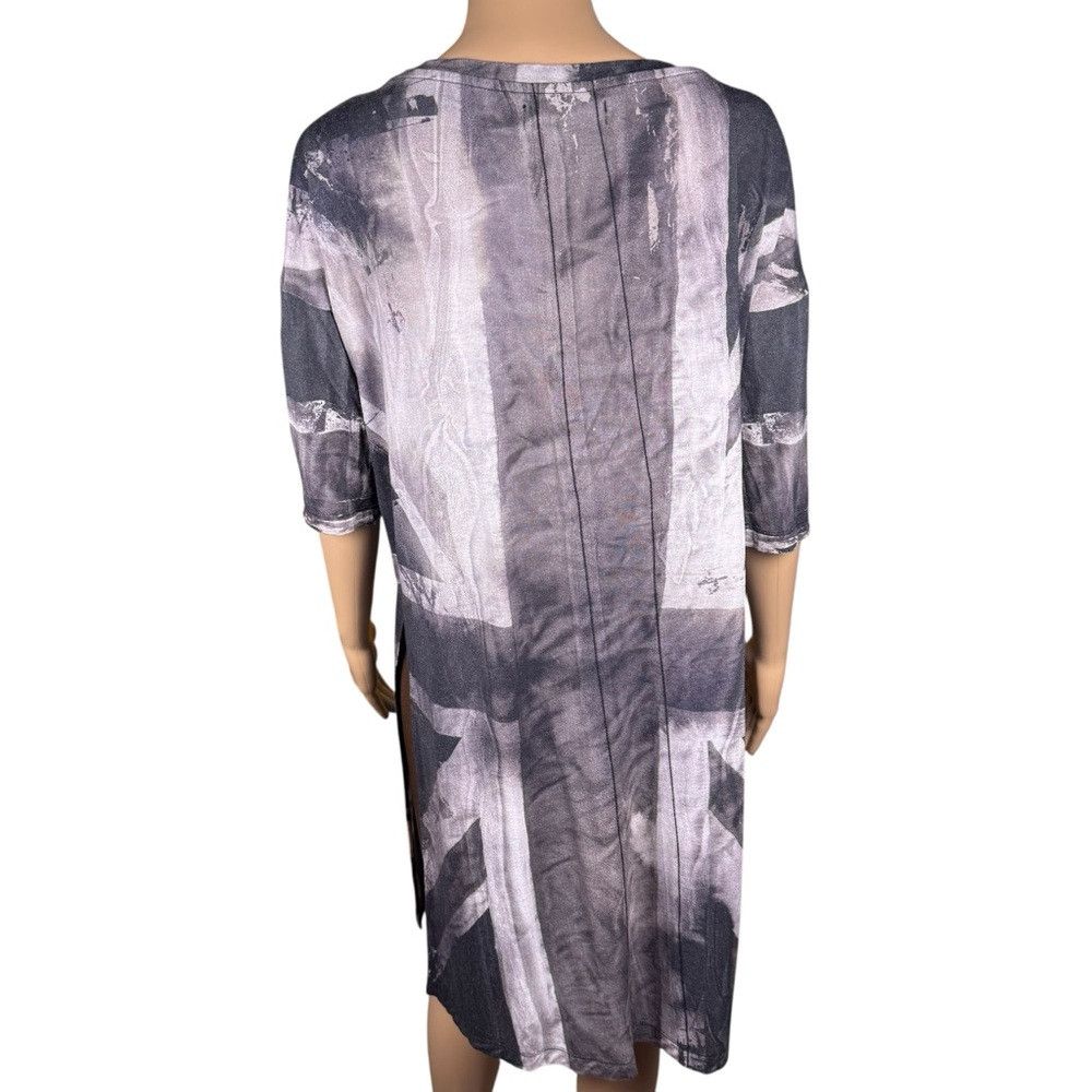 Other Religion 3/4 Sleeve England Flag Viscose Tunic Size M Size M / US 6-8 / IT 42-44 - 4 Thumbnail