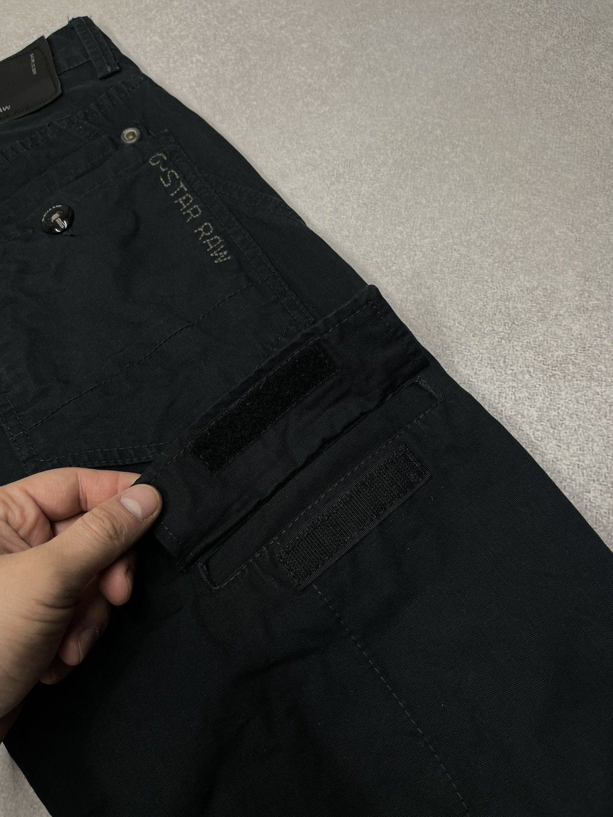G-Star G-Star Raw WP Parker Radar Cargo Pants Black Multipocket Size US 30 / EU 46 - 5 Thumbnail