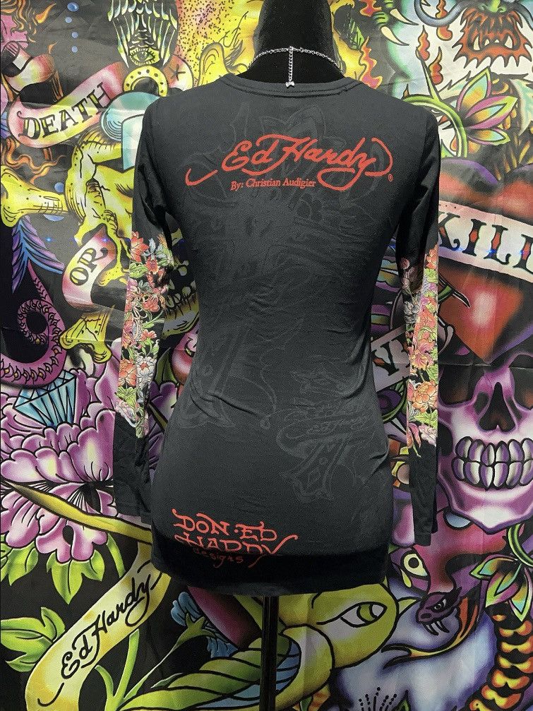 Ed Hardy Ed hardy long sleeve shirt multiple designs Size S / US 4 / IT 40 - 4 Thumbnail